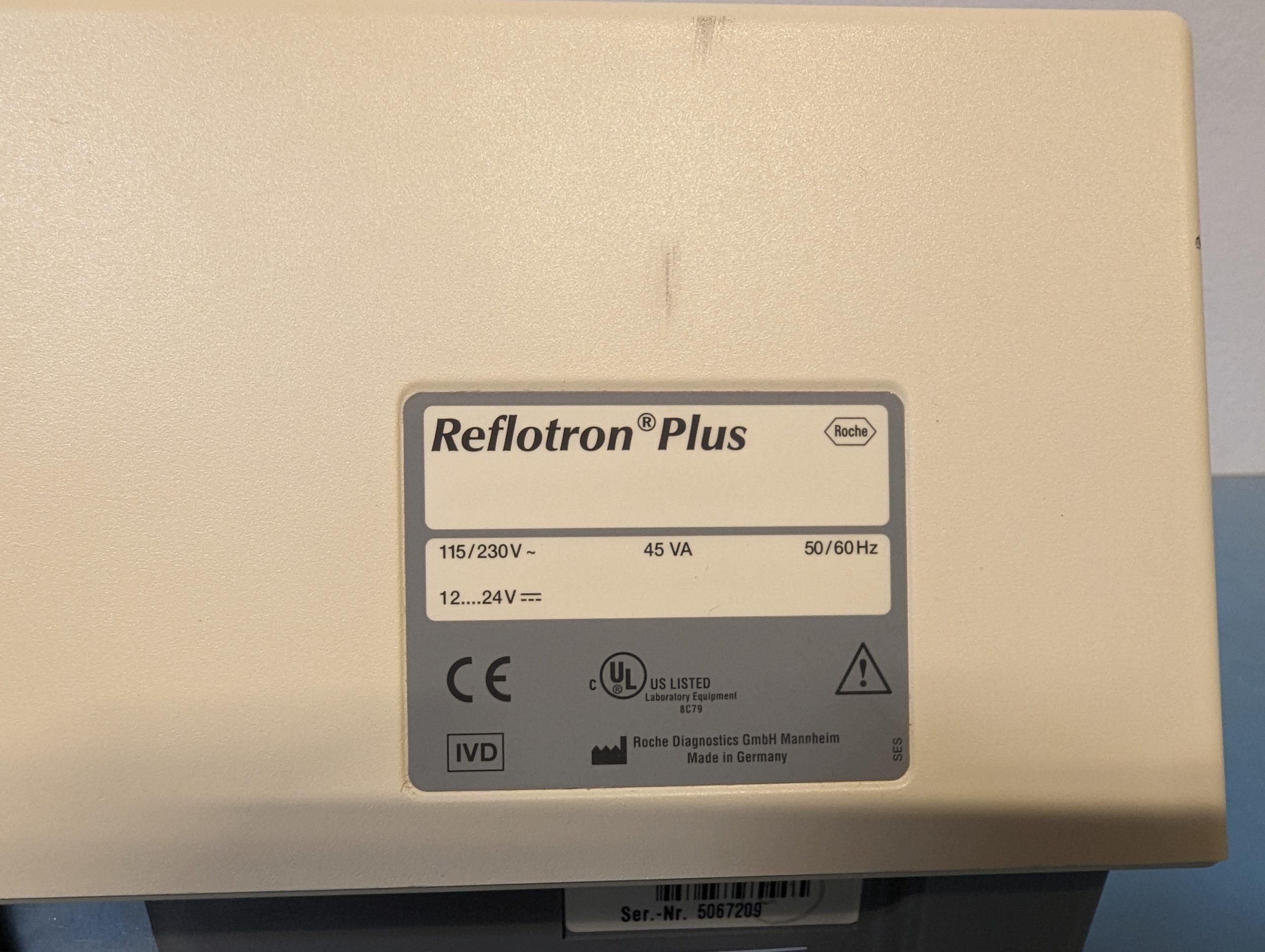 Roche Reflotron Plus – Blut Analysengerät thumbnail 3