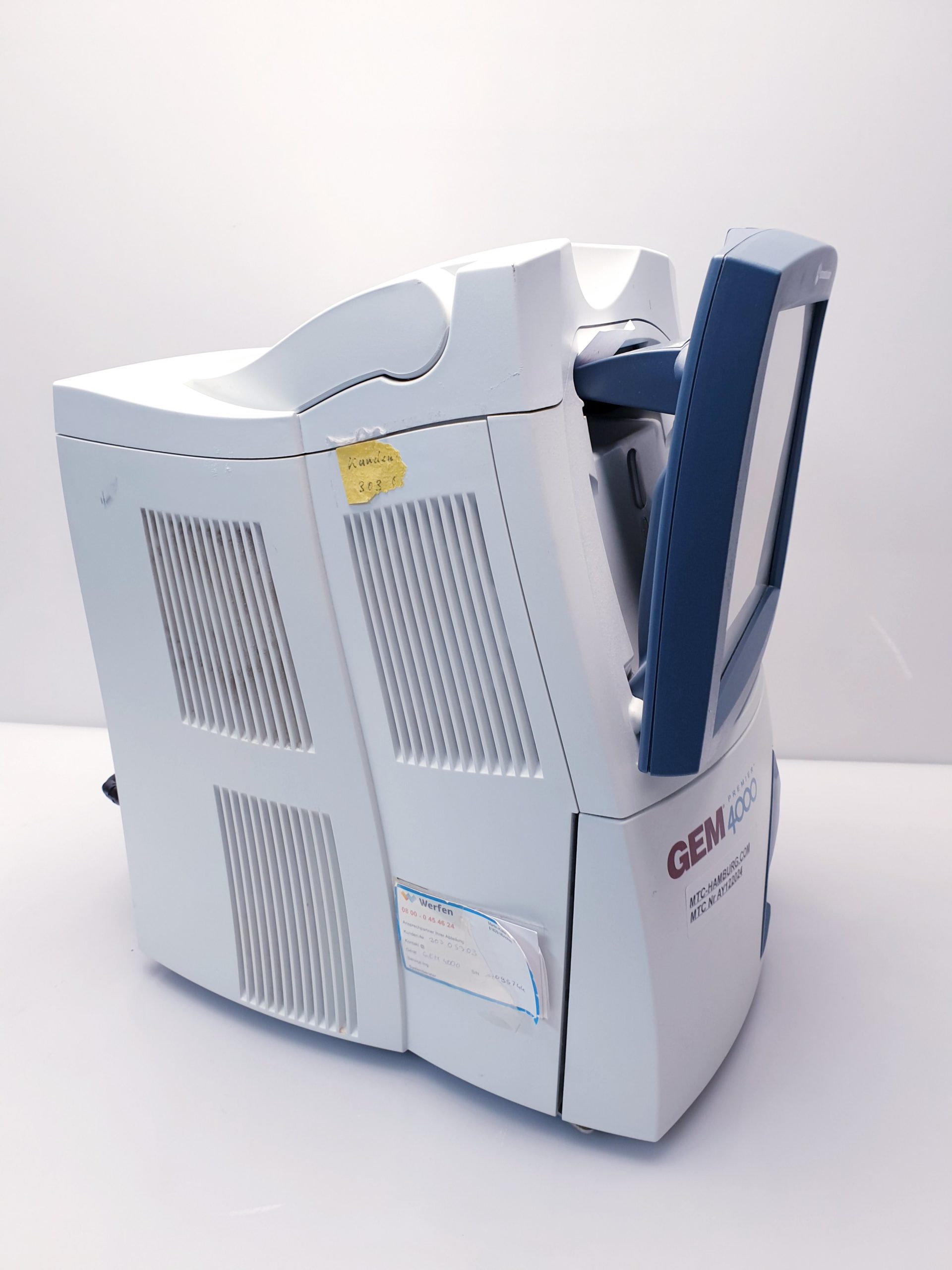 Gem Premier 4000 Blood Gas Analyzer Instrumentation Laboratory- DEFEKT — image 1 of 4