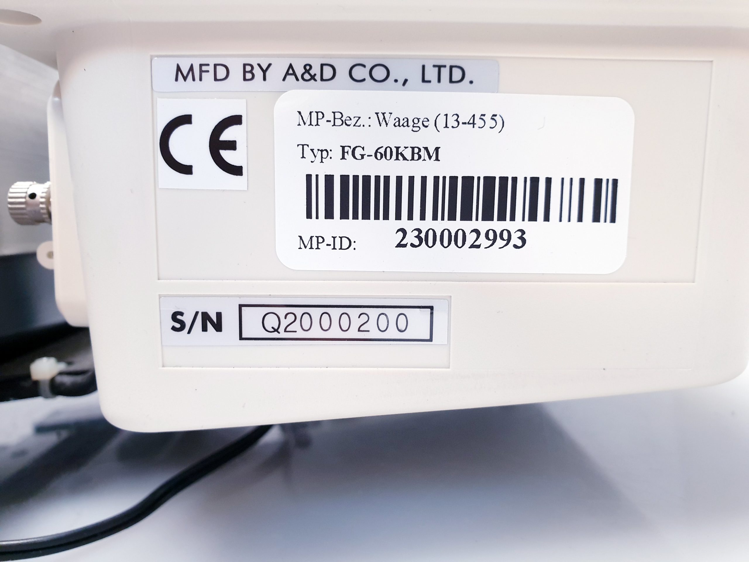 A&D FG-60-KBM Waage – Digital Display thumbnail 5
