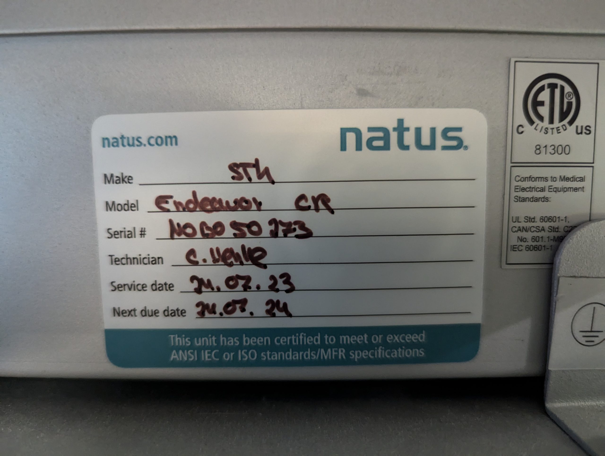 Viasys Natus Nicolet Endeavor CR thumbnail 46
