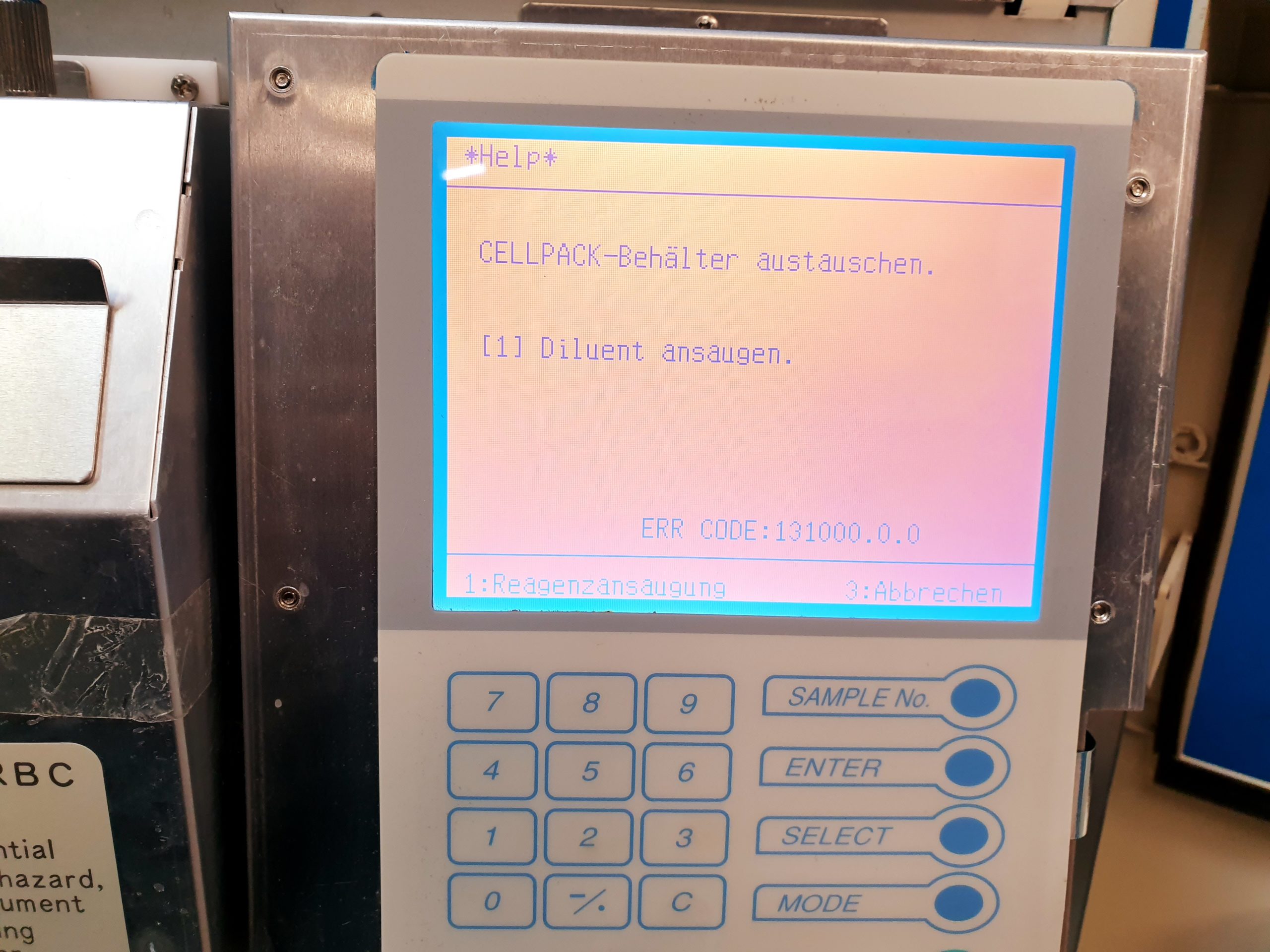 Sysmex KX-21N Automatischer Hämatologie-Analysator thumbnail 4