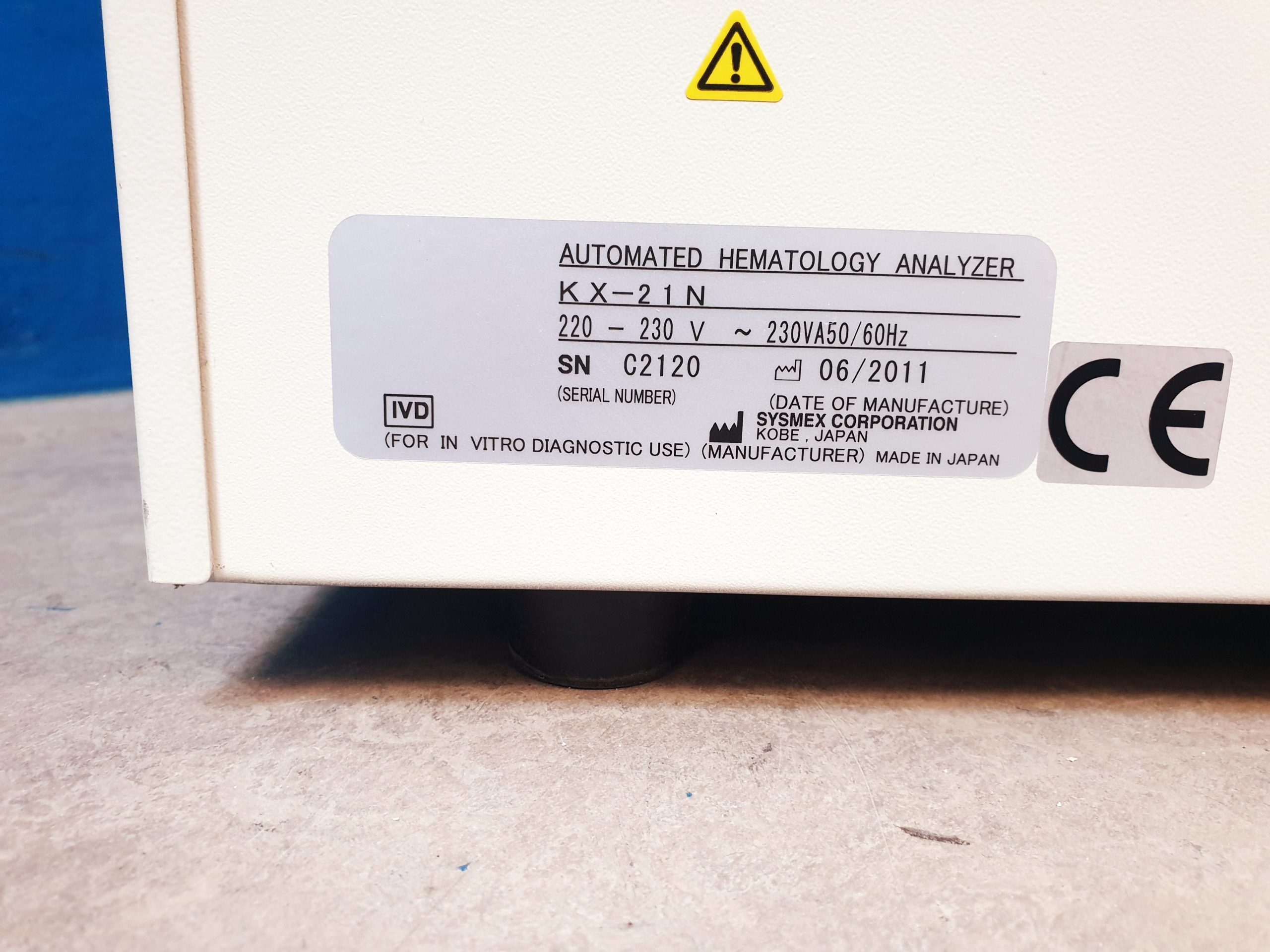 Sysmex KX-21N Automatischer Hämatologie- Analysator thumbnail 12