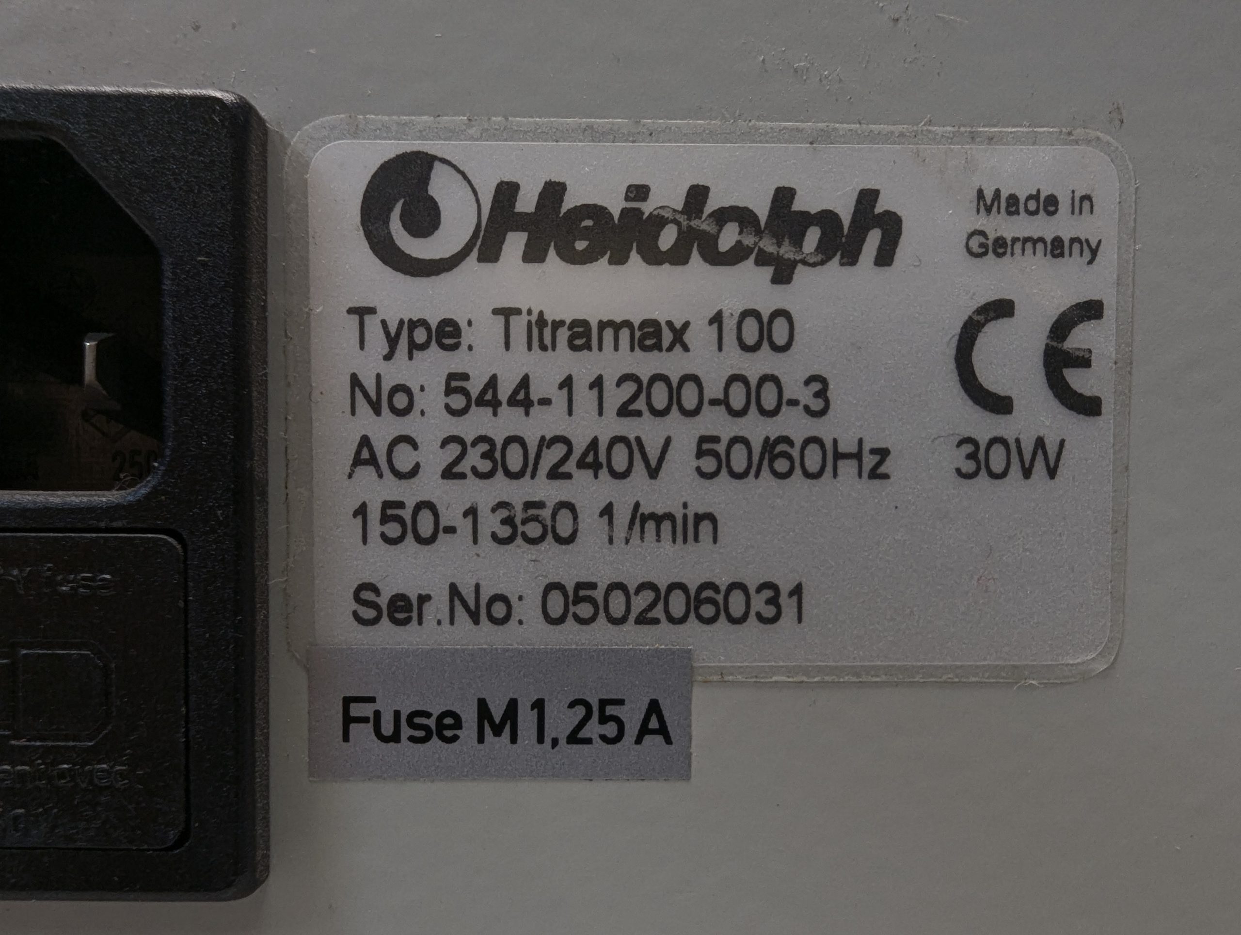 Heidolph Titramax 100 Plattformschüttler Schüttler thumbnail 14
