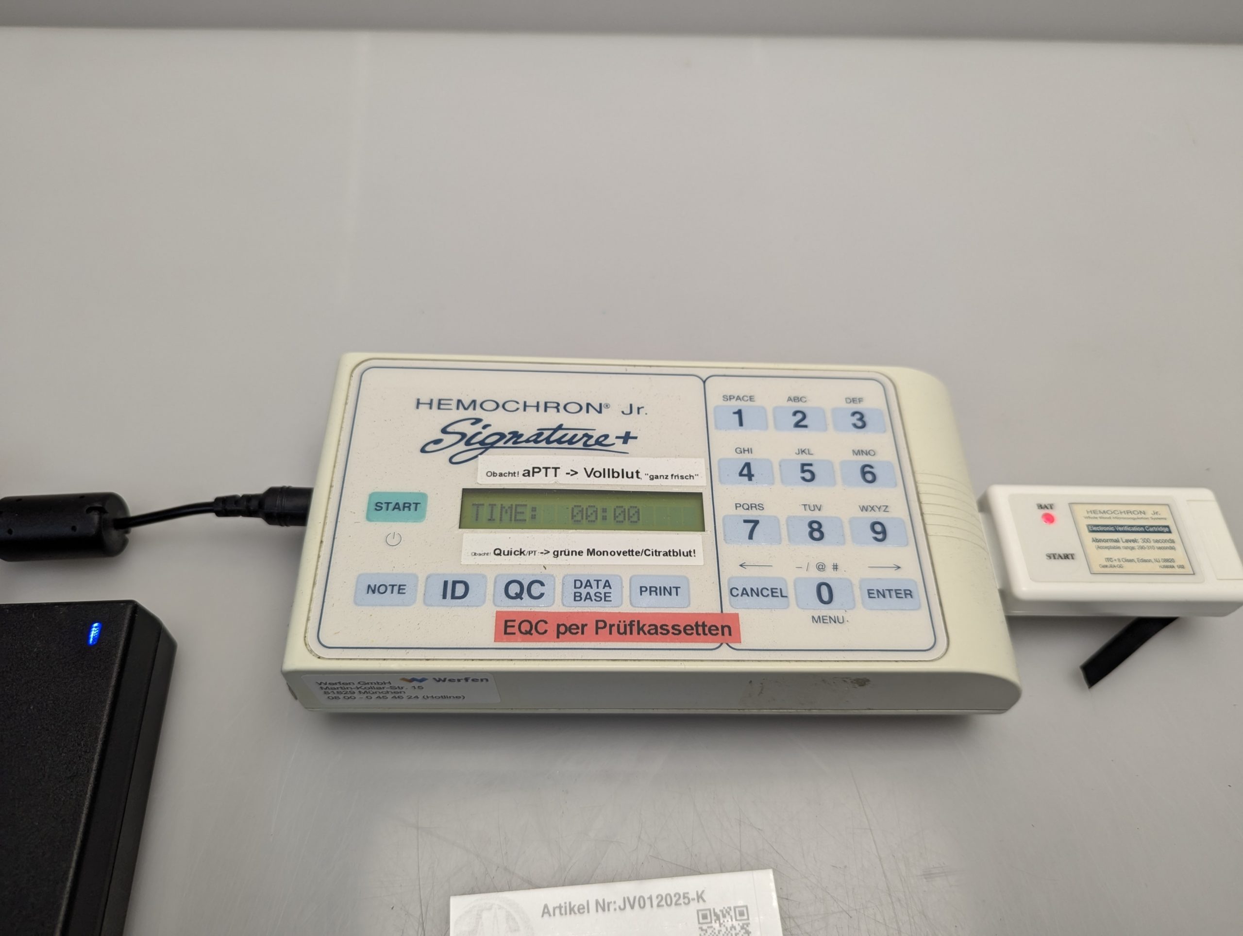ITC Medical Hemochron Signature Plus rapid whole blood testing thumbnail 3