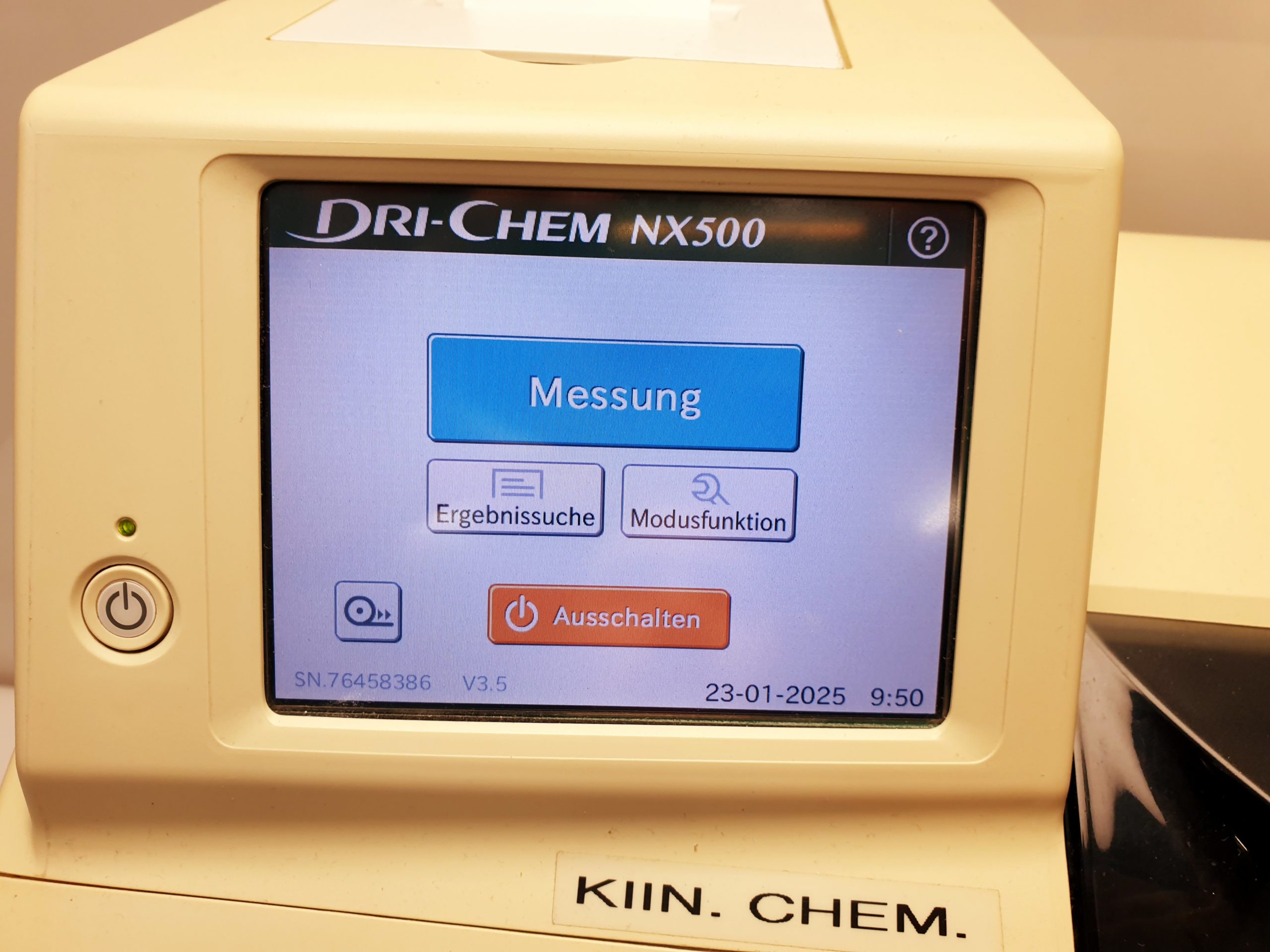 FujiFilm DRI-CHEM NX500 automatisches Analysegerät thumbnail 6
