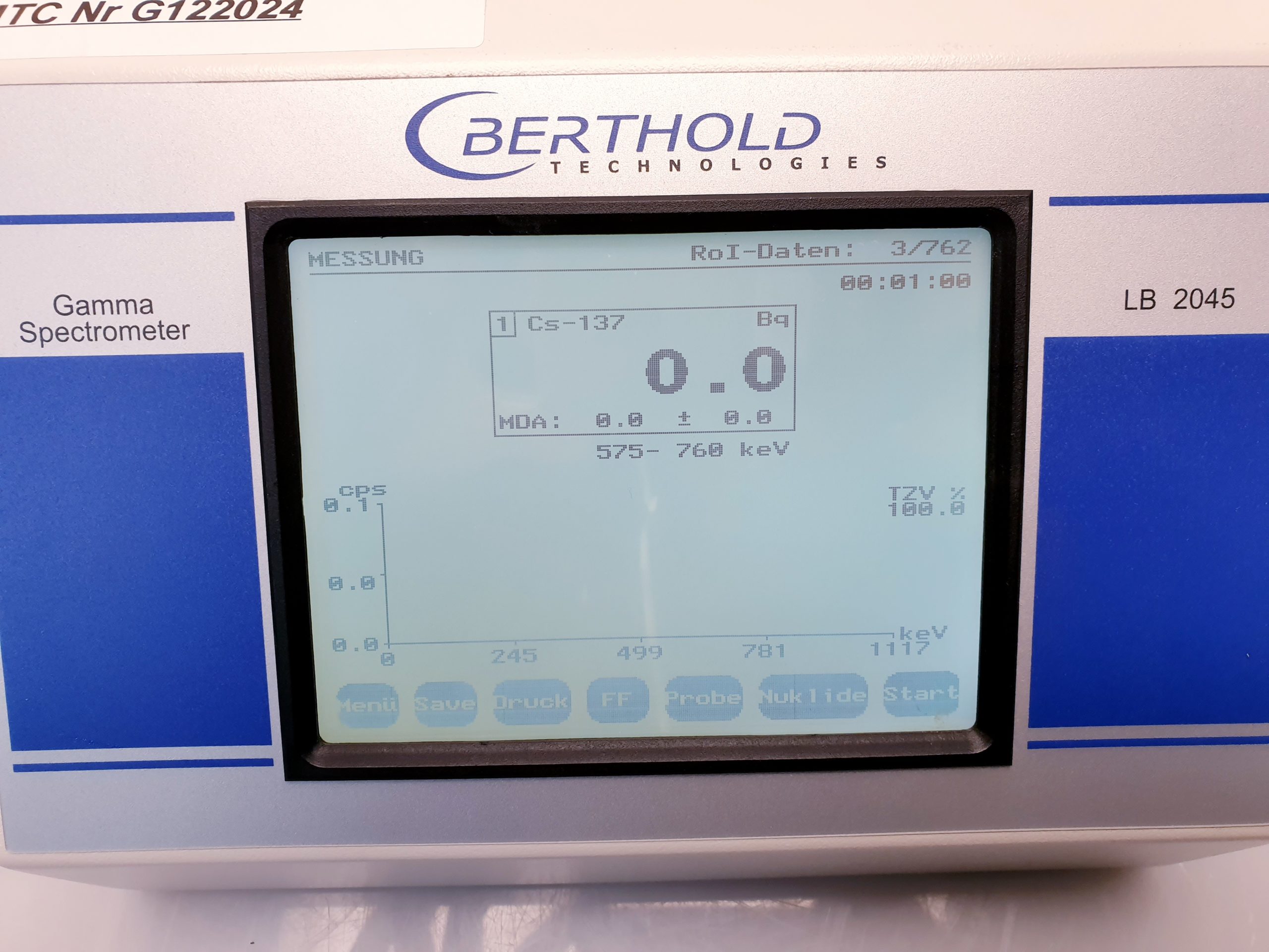 Berthold LB 2045 Gamma Spectrometry System thumbnail 4
