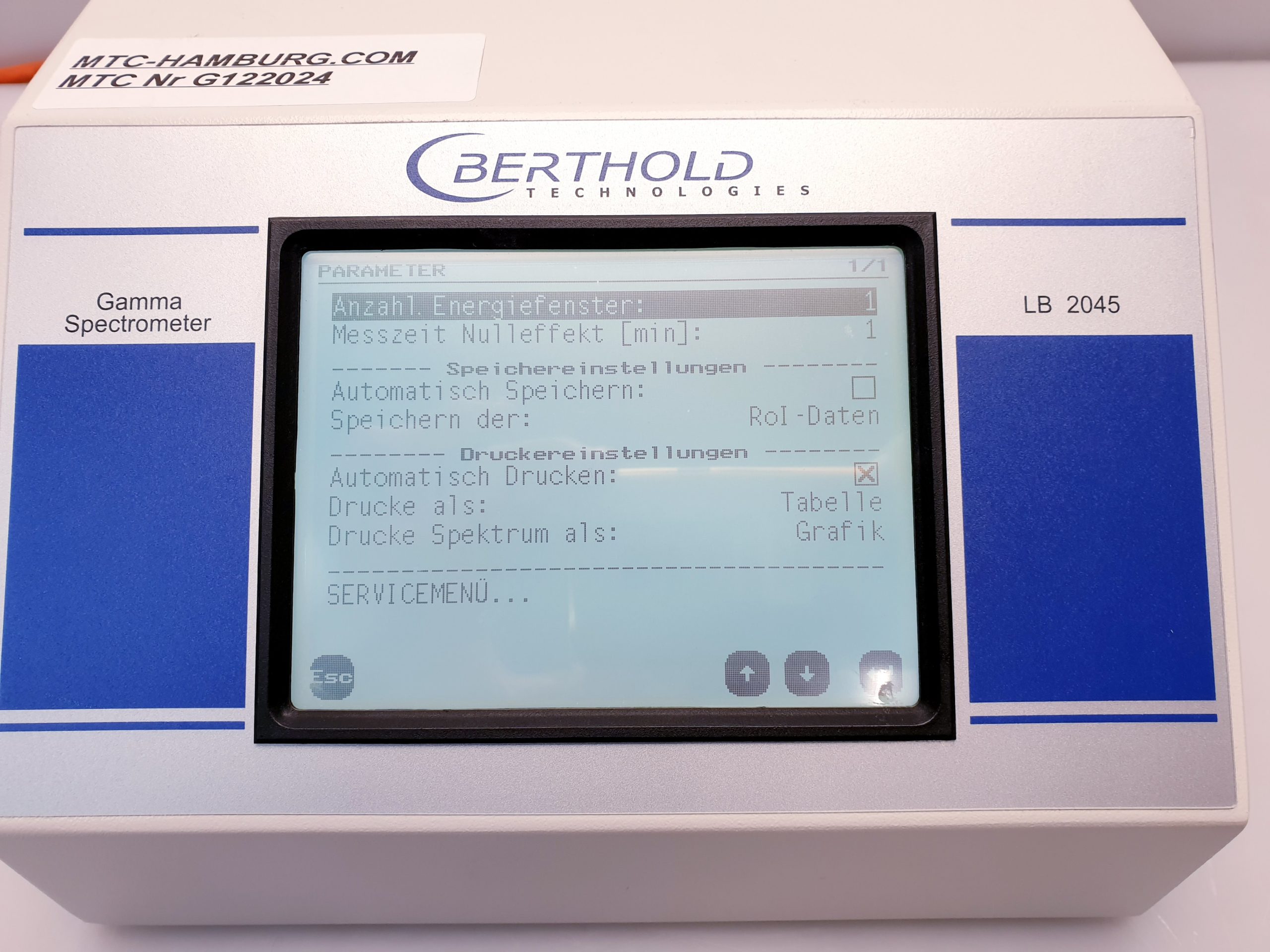 Berthold LB 2045 Gamma Spectrometry System thumbnail 7