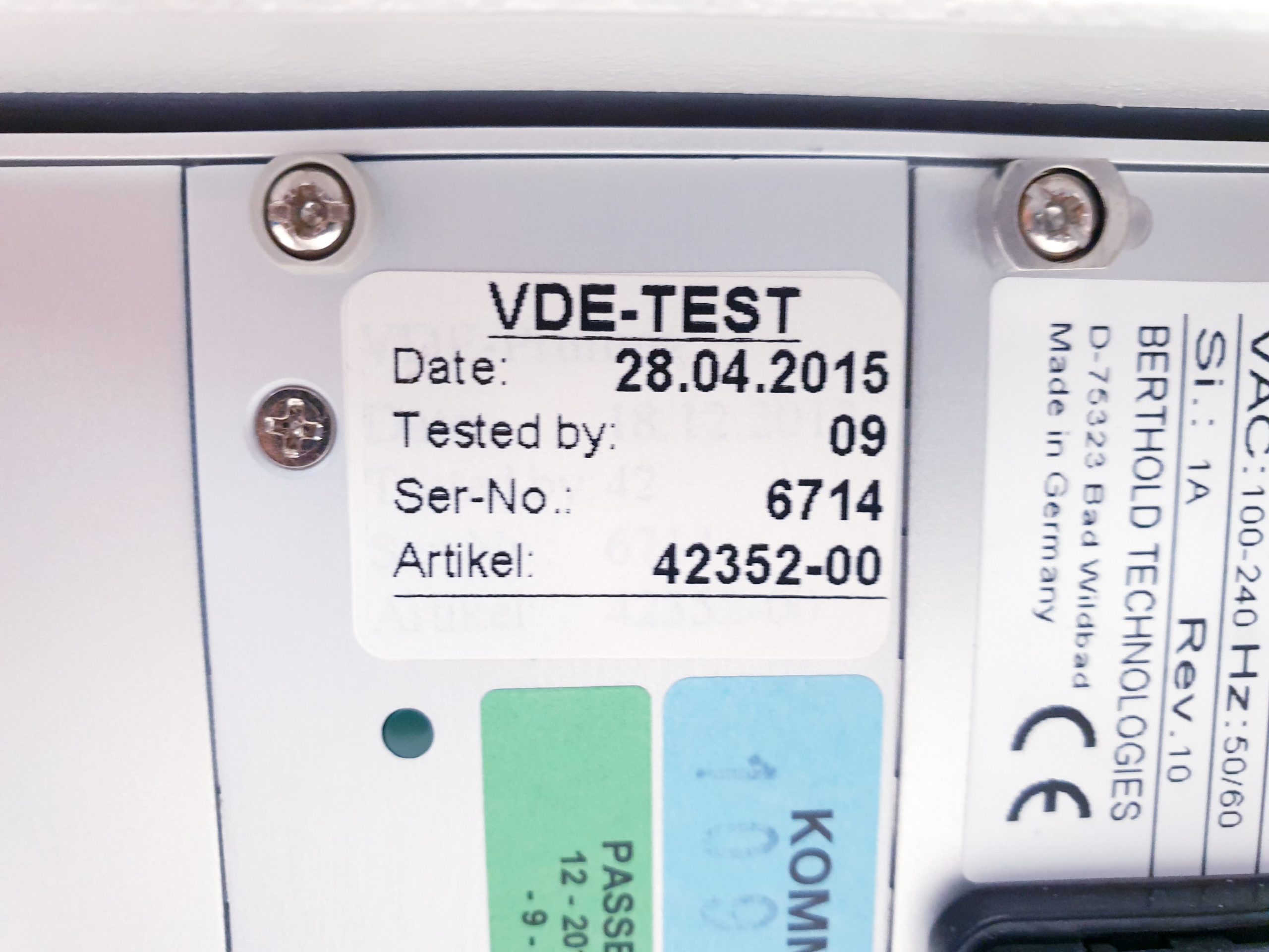 Berthold LB 2045 Gamma Spectrometry System thumbnail 11