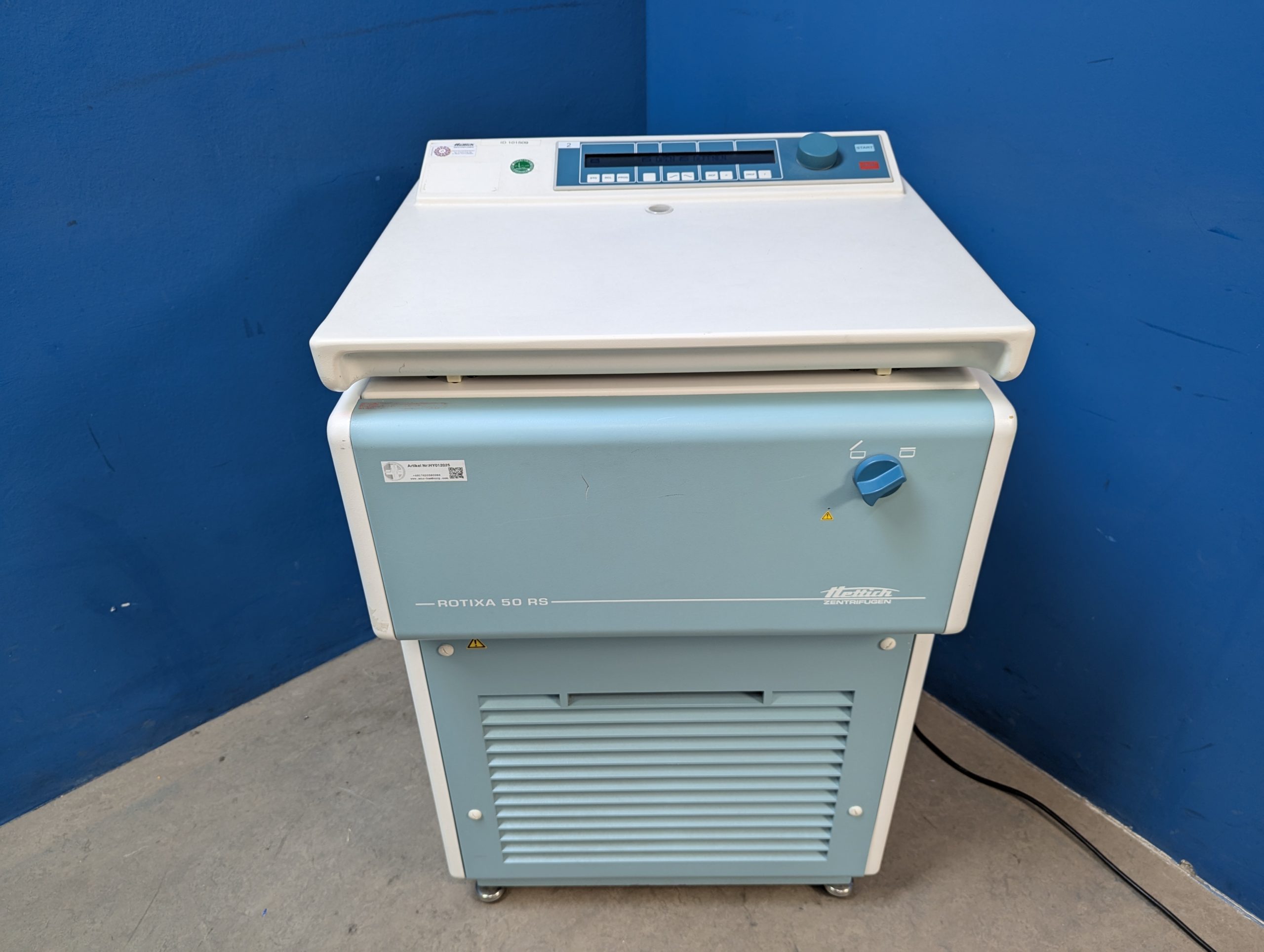 Hettich Rotixa 50 RS 4910 Kühlzentrifuge Zentrifuge — image 1 of 16