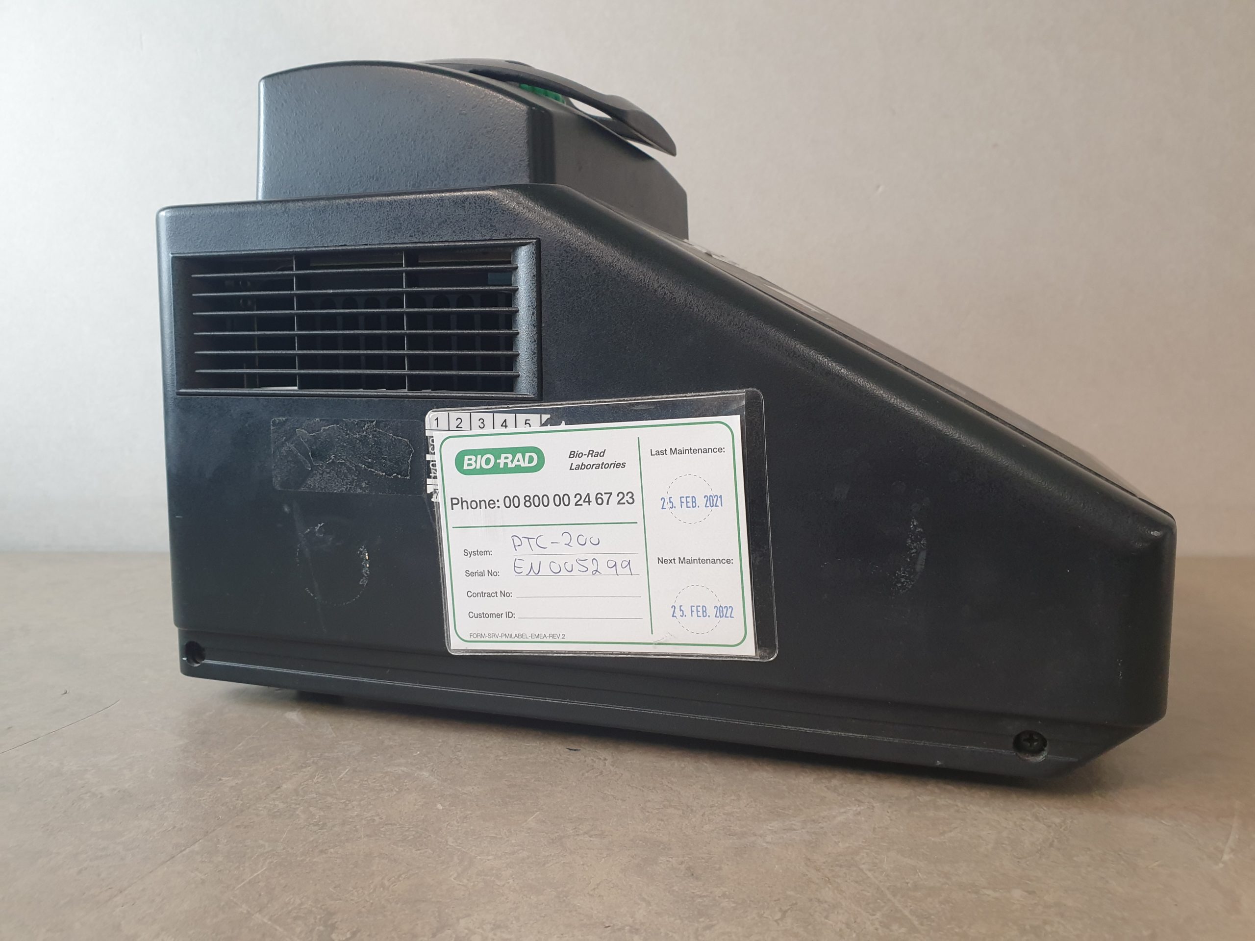 BIO-RAD PELTIER THERMAL CYCLER PTC-200 PCR Thermal Cycler thumbnail 5