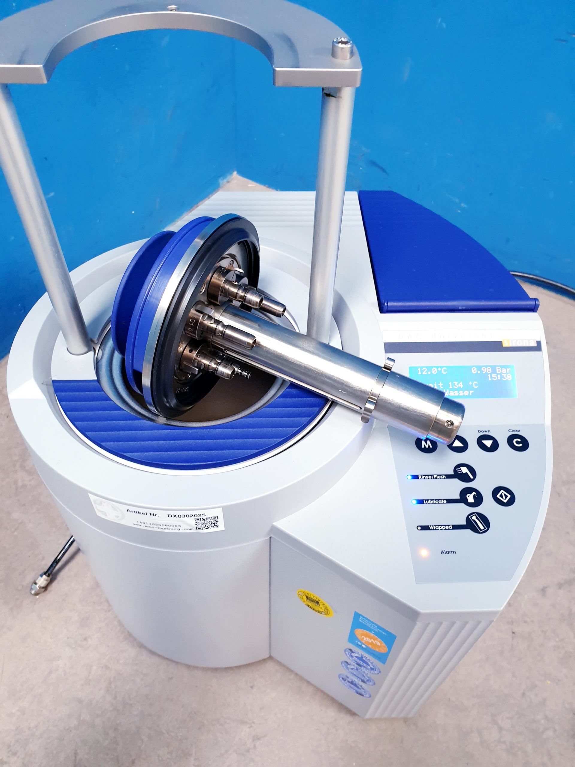 Sirona DAC Universal Sterilisator Instrumentenhygiene für Winkelstücke thumbnail 6