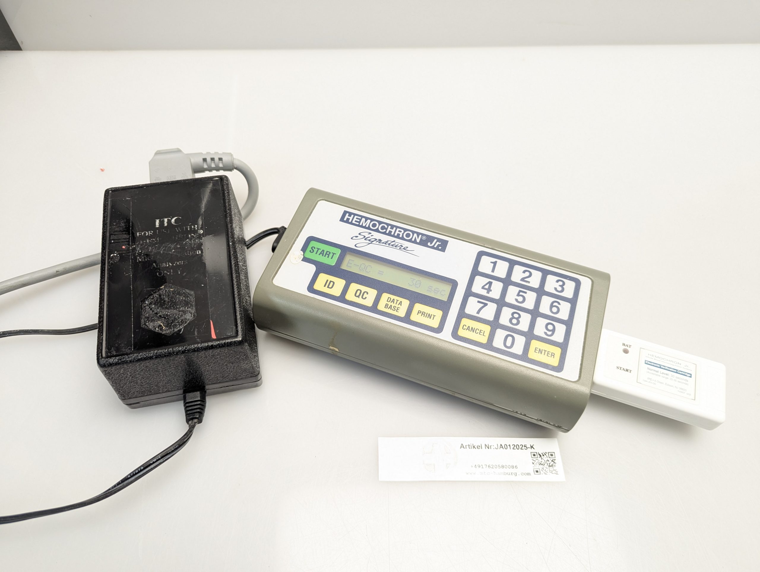 TC Medical Hemochron Signature rapid whole blood testing thumbnail 3