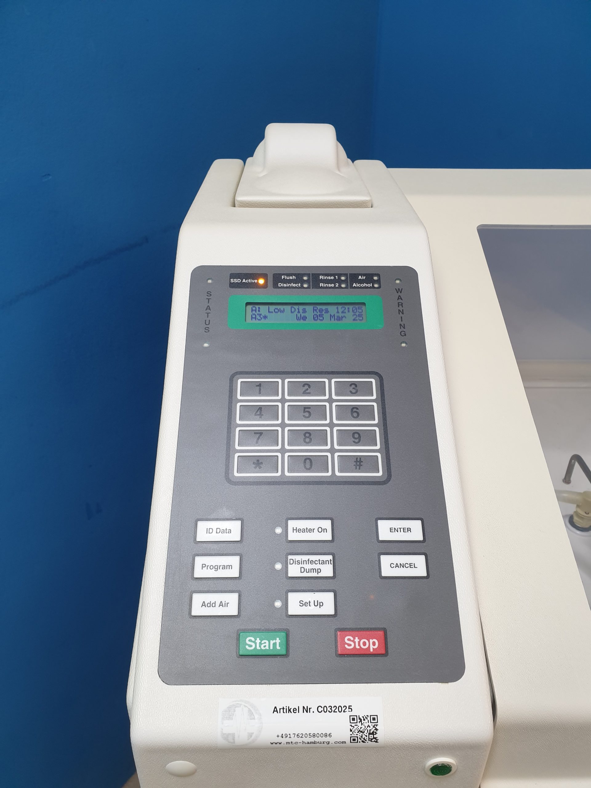 MEDIVATORS SSD-102 – SSD102 Washer Disinfector Desinfektor thumbnail 6