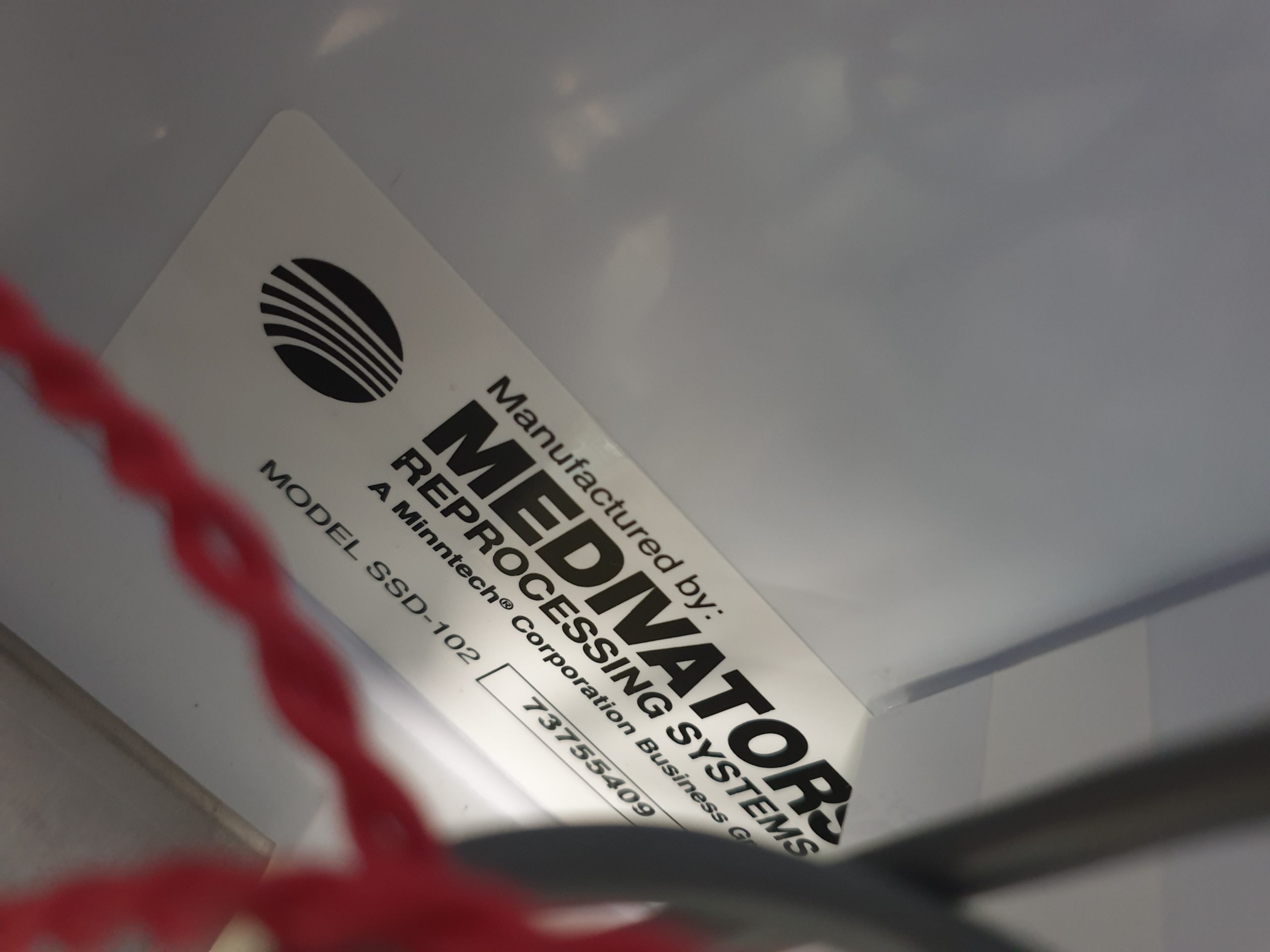 MEDIVATORS SSD-102 – SSD102 Washer Disinfector Desinfektor thumbnail 19