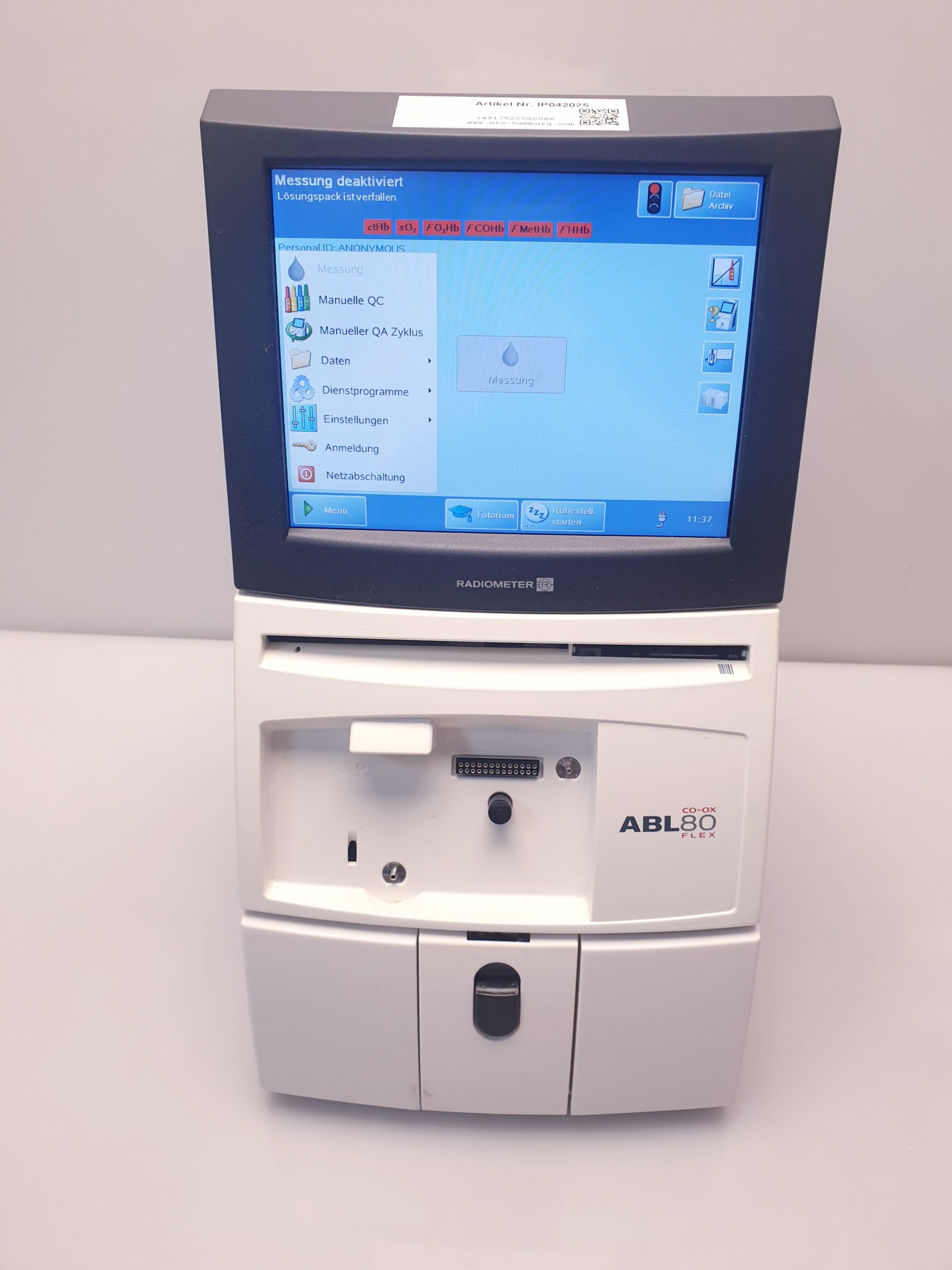 RADIOMETER ABL80 ABL 80 FLEX thumbnail 9
