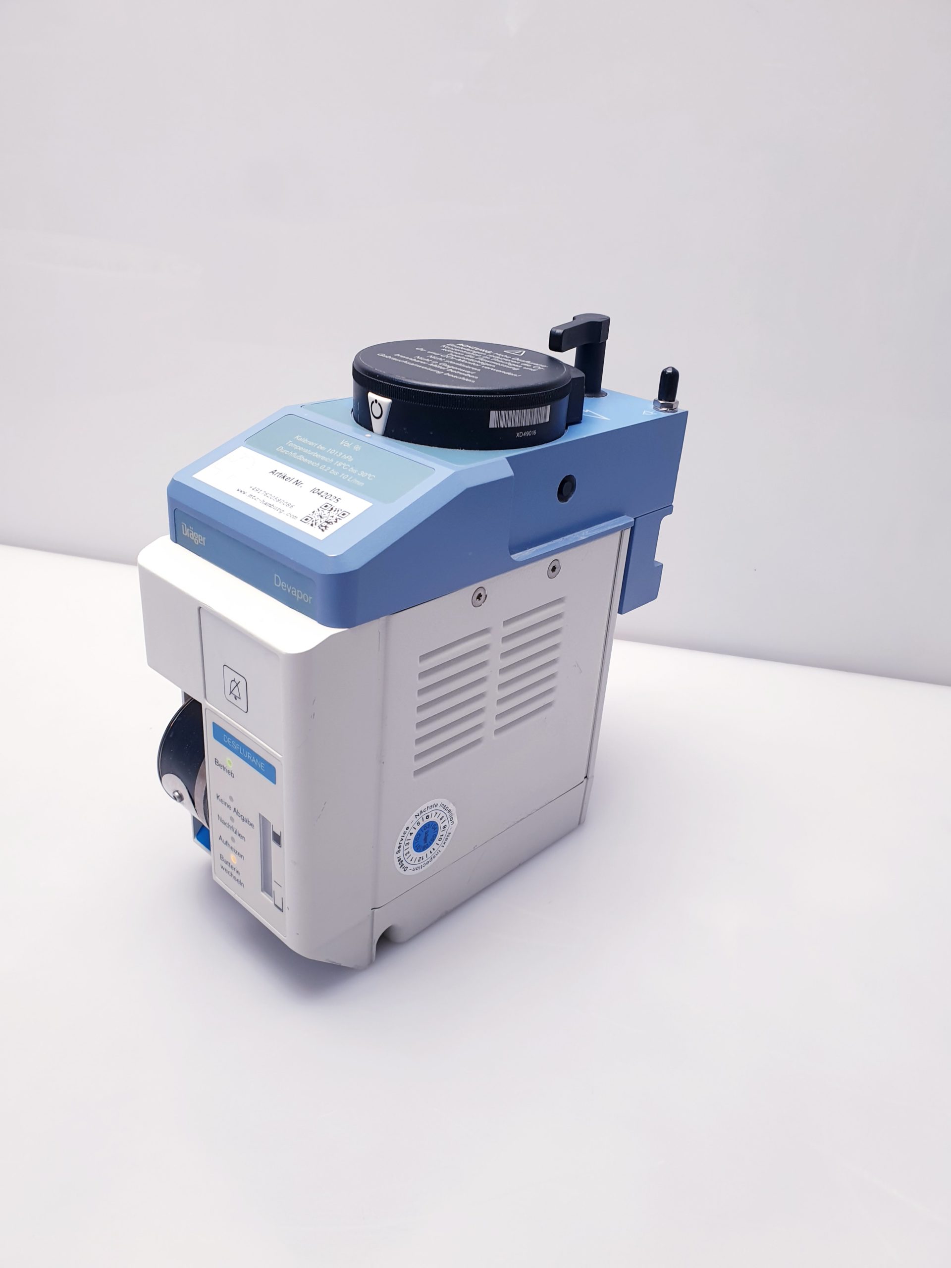Dräger devapor Vapor Desflurane M32600 thumbnail 4