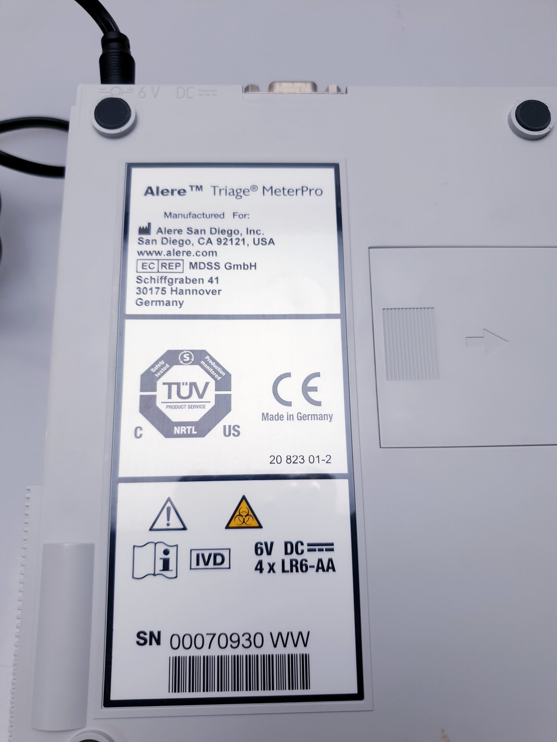BIOSITE Triage MeterPro Analysesystem thumbnail 17