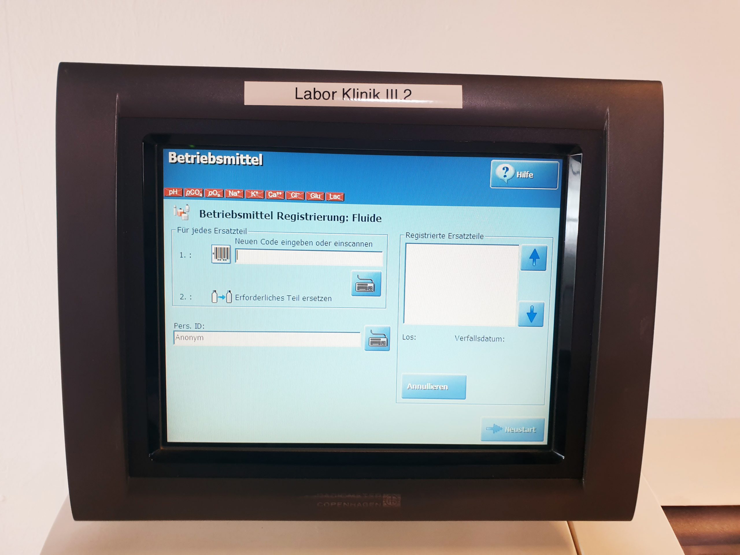 Radiometer ABL800Flex // ABL 800 FLEX Blutgasanalysenautomat // Blutgasanalysegeät thumbnail 2