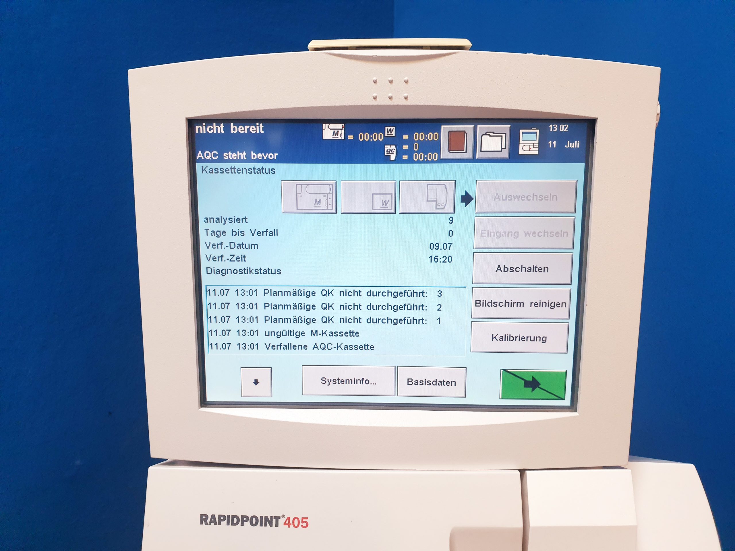 Siemens RAPIDPoint 405 Blood Gas Analyzer System thumbnail 2