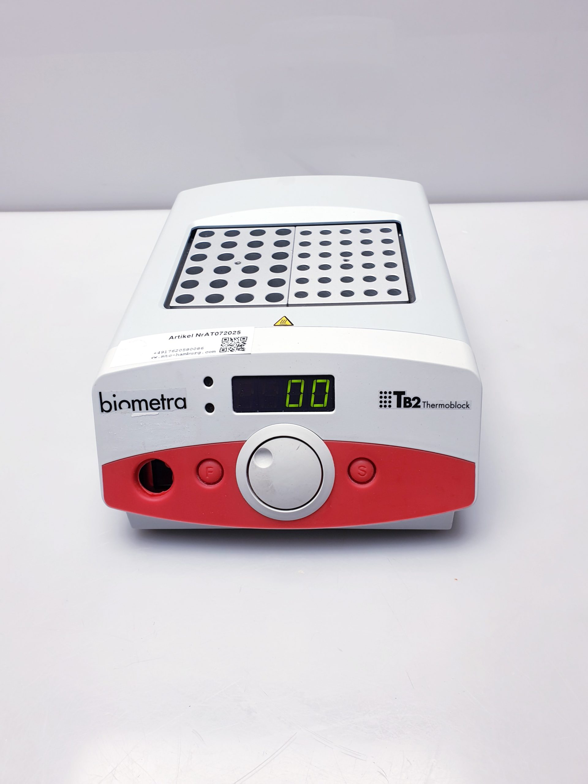 BIiometra THERMOBLOCK TB2 BLOCK HEATER – Knopf eingedrückt thumbnail 3