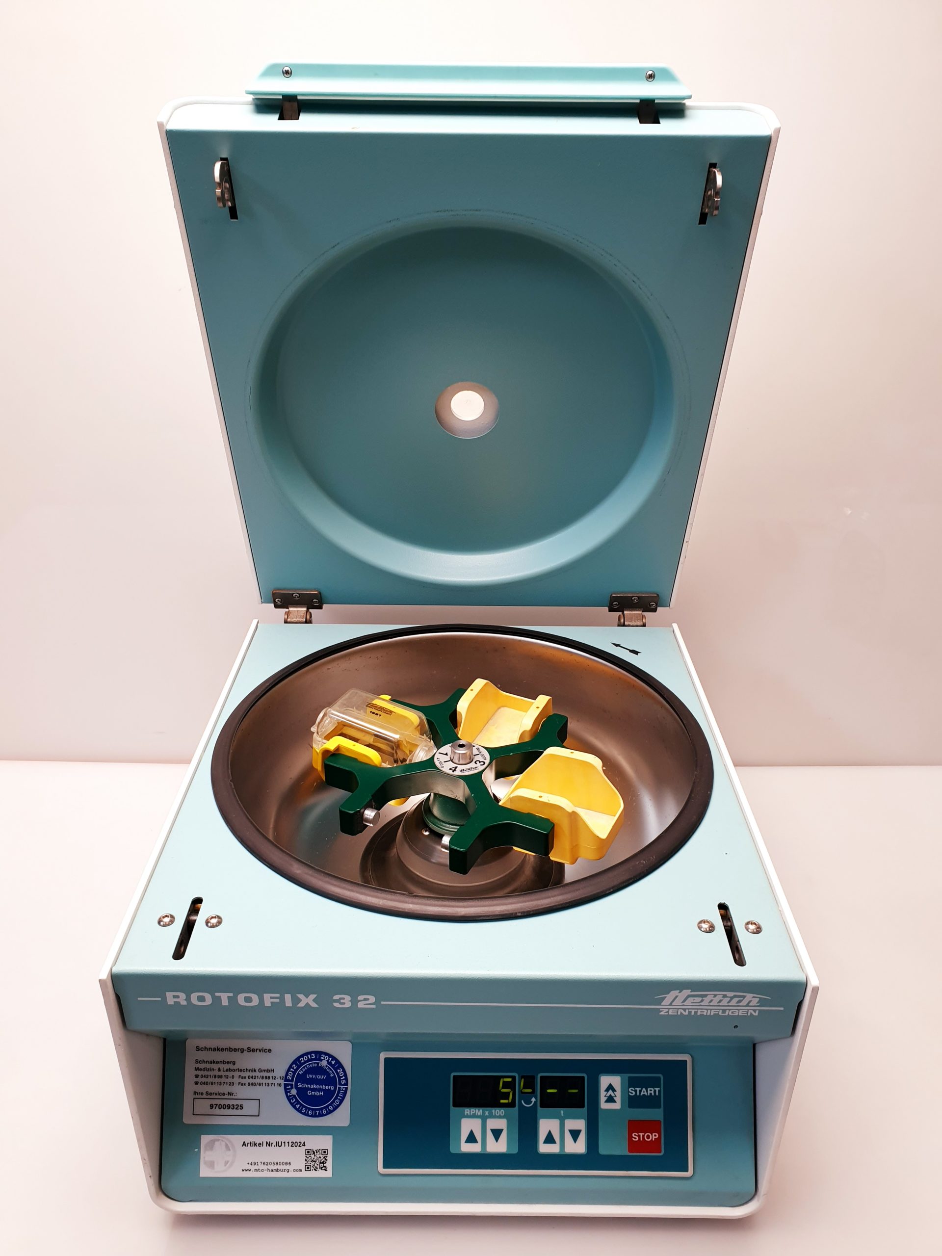 Hettich Rotofix 32 A Zentrifuge Laborzentrifuge Mit Rotor – defekt — image 1 of 6