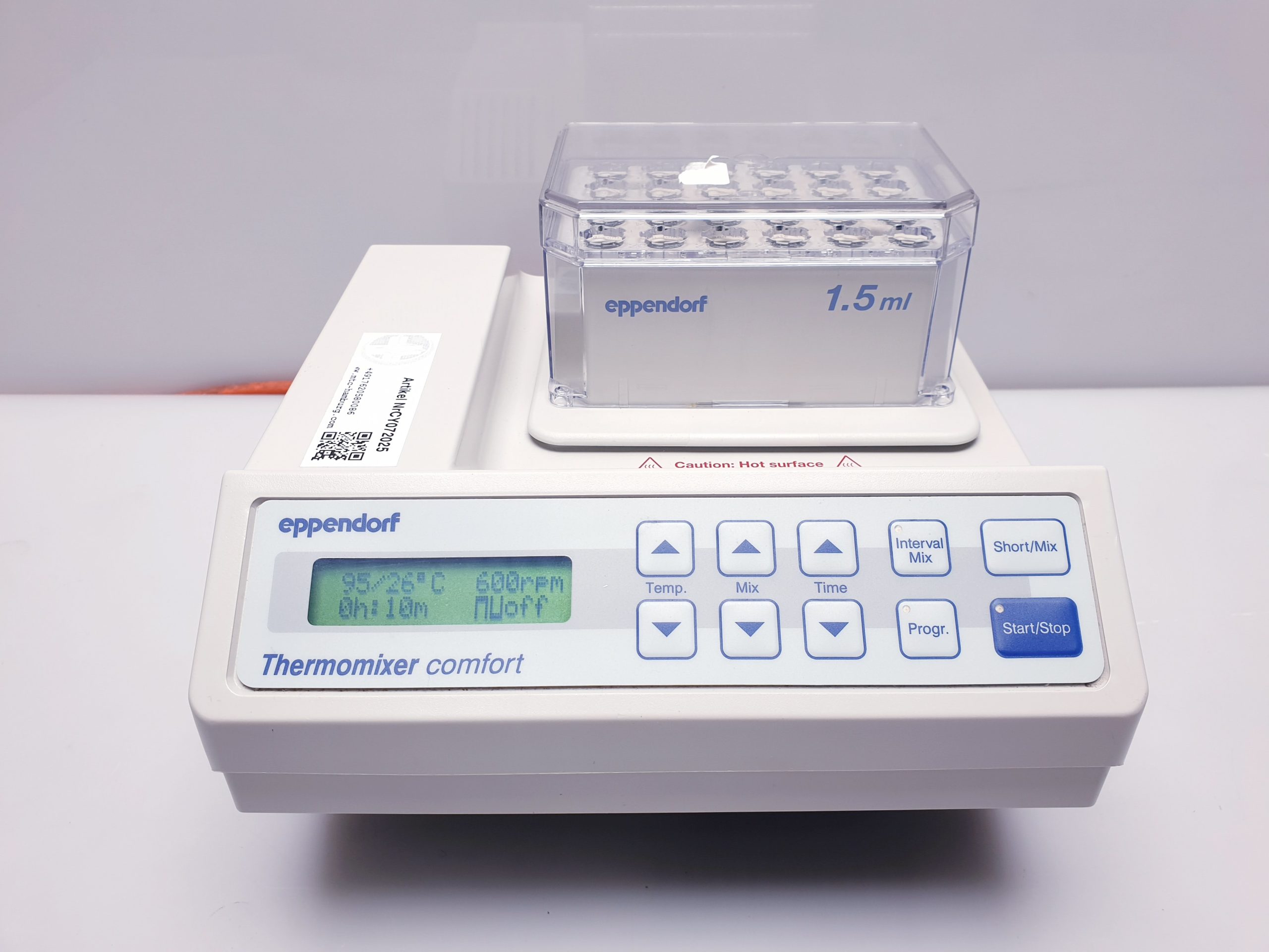 Eppendorf Thermomixer Comfort 5355 150ml thumbnail 2