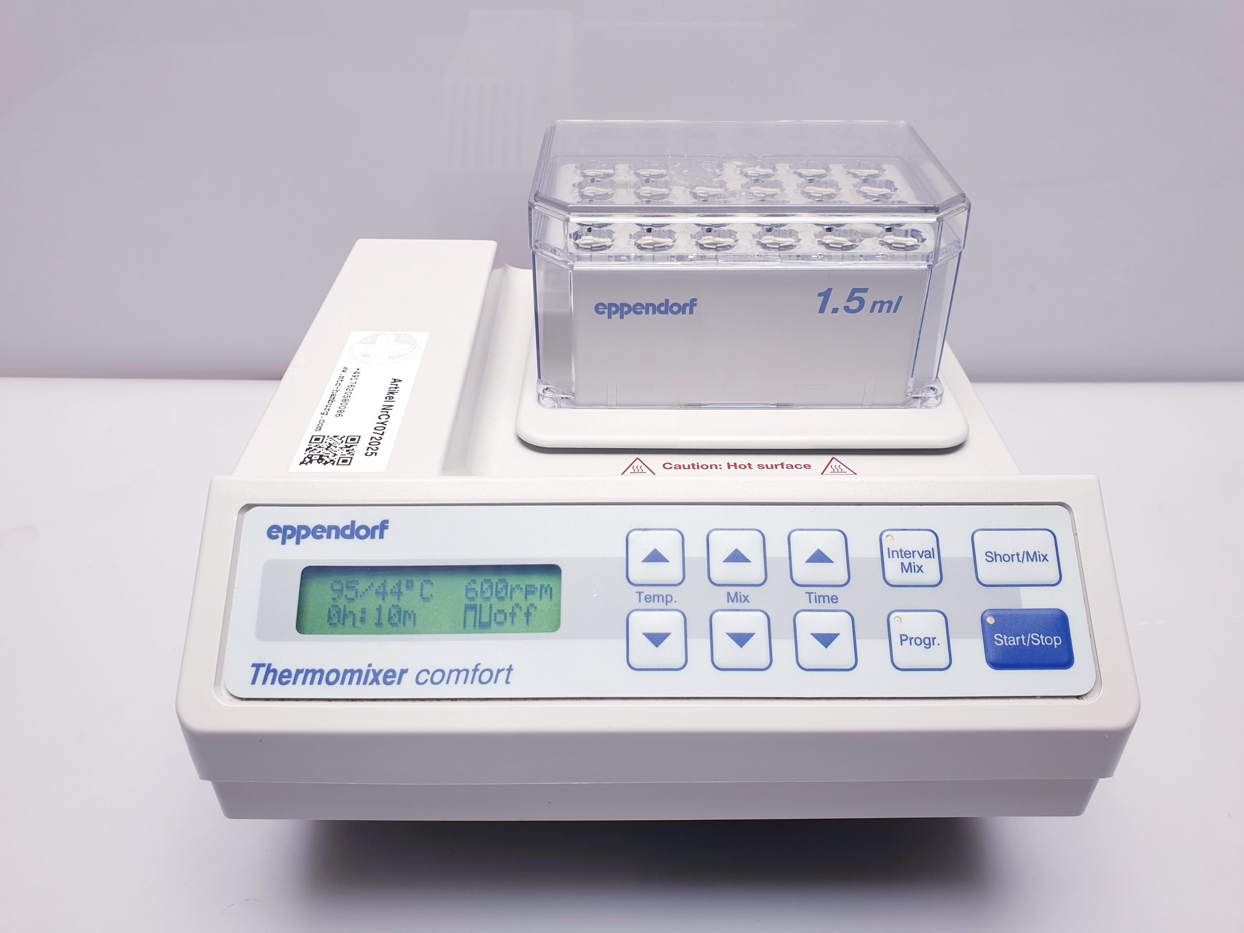 Eppendorf Thermomixer Comfort 5355 150ml thumbnail 6