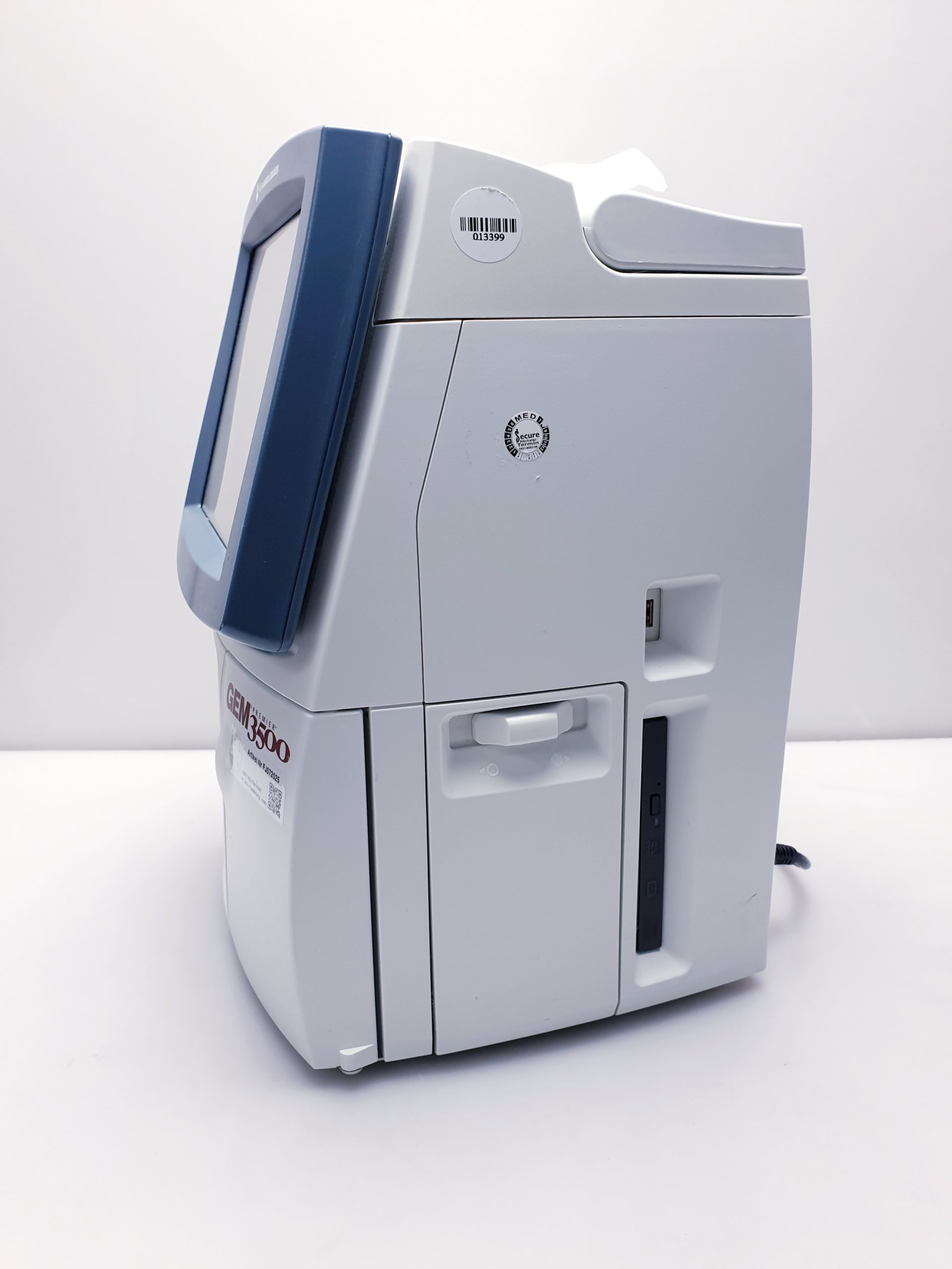 INSTRUMENTATION LABORATORY GEM Premier 3500 thumbnail 9