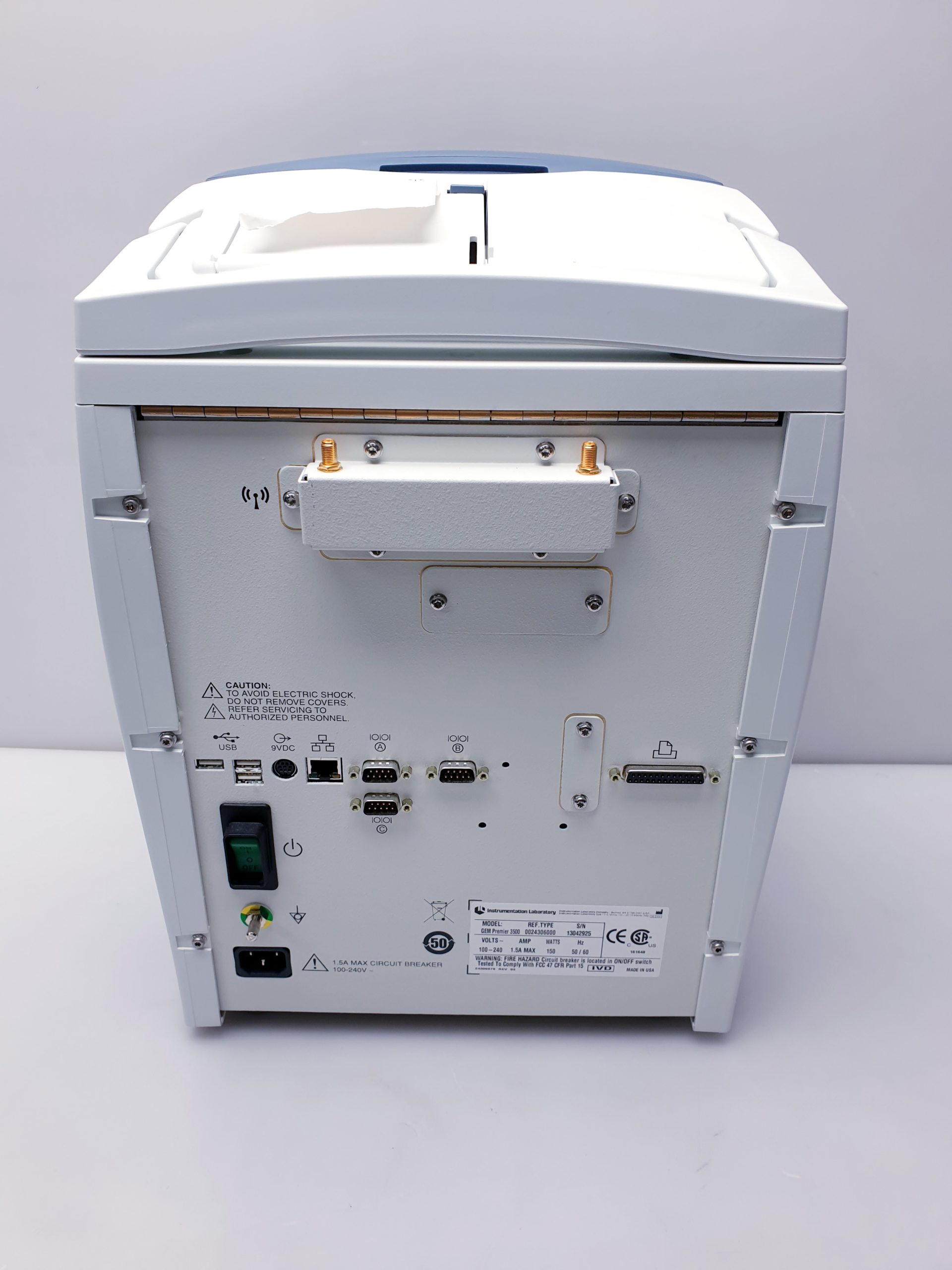 INSTRUMENTATION LABORATORY GEM Premier 3500 thumbnail 11