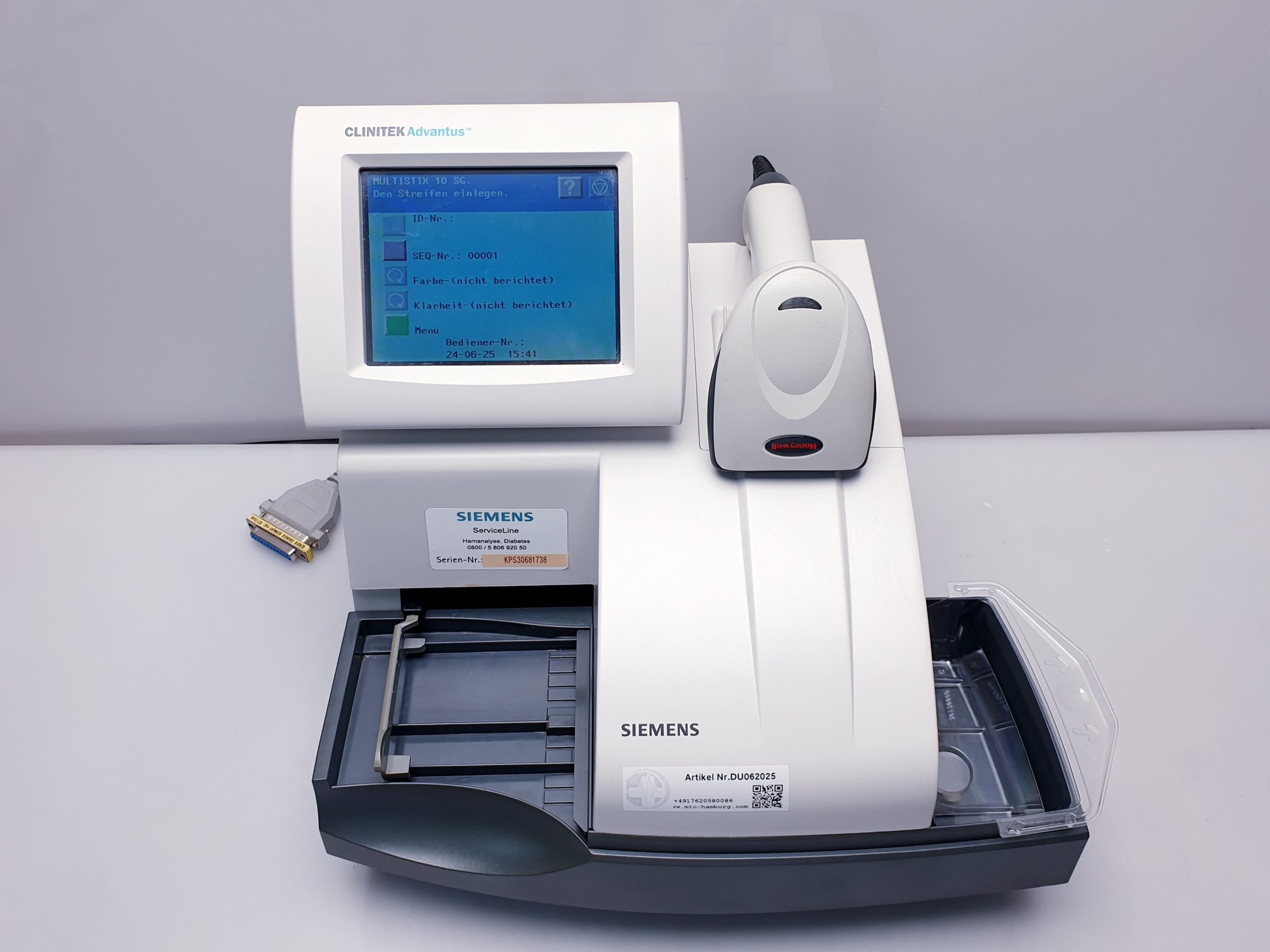 Siemens Clinitek Advantus Gerät – Urinanalyse – DOM 2017 — image 1 of 15