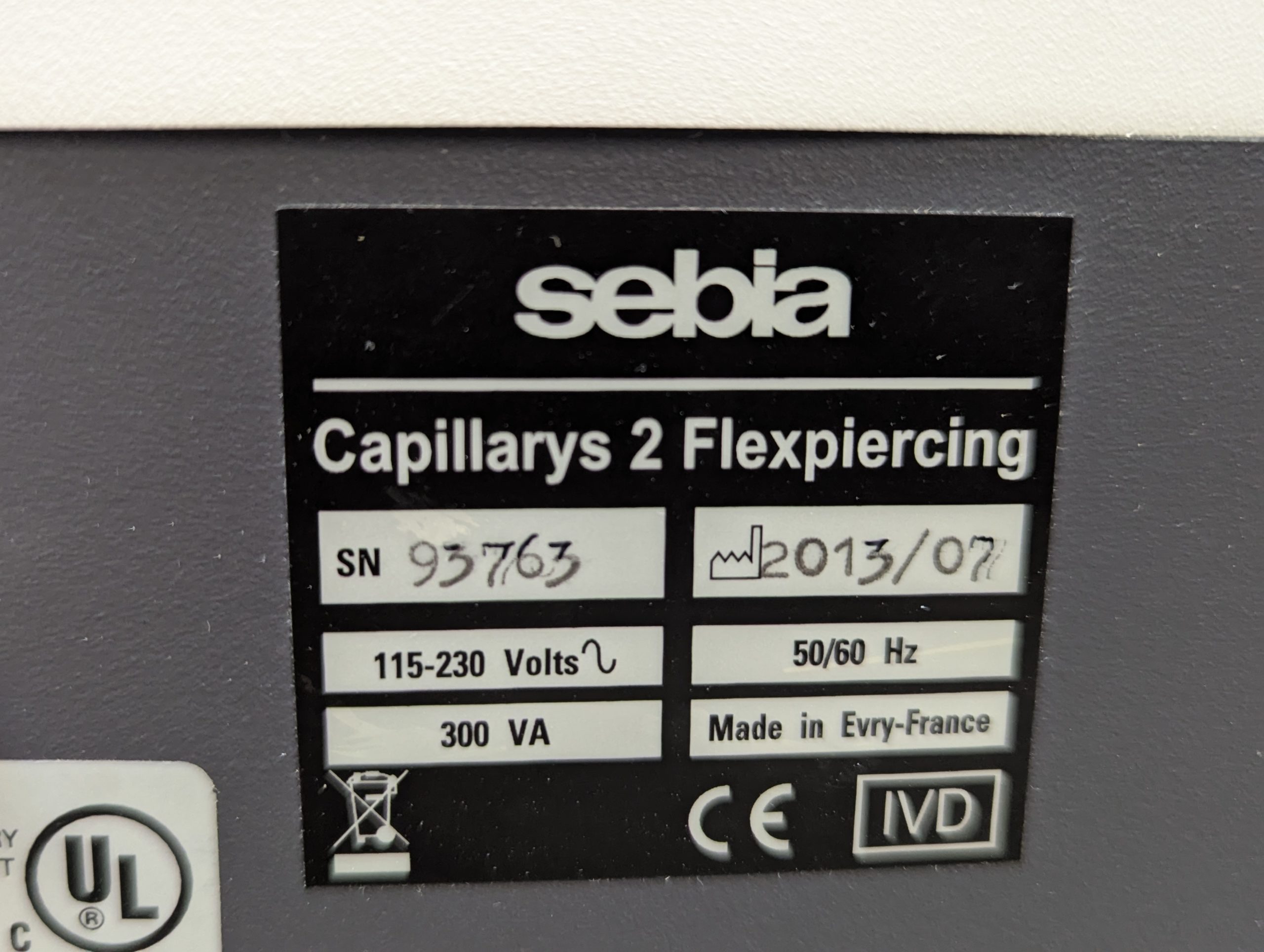 Sebia Capillarys-2 Flex Piercing thumbnail 11