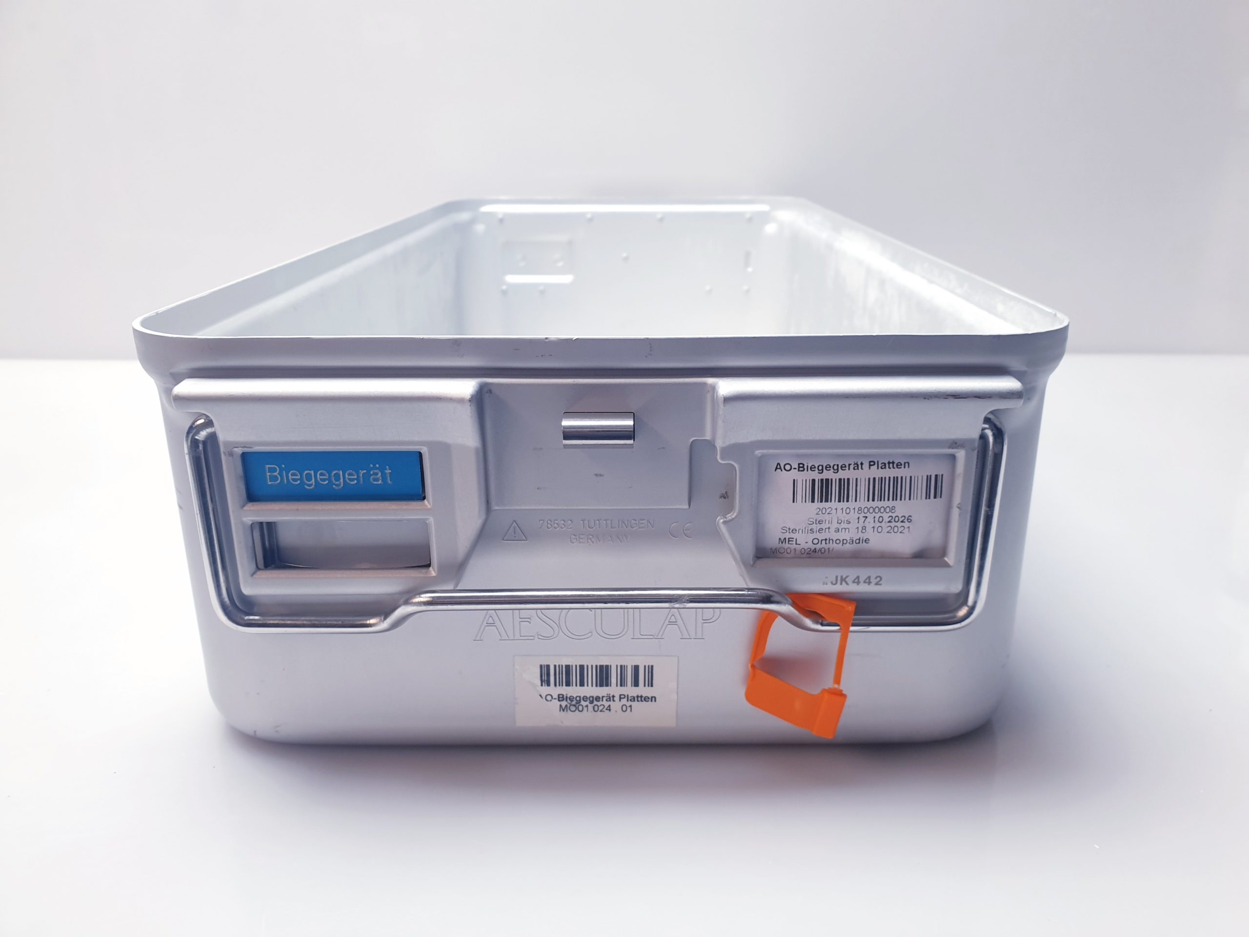 Aesculap JK442 Steribox Sterikontainer – Sterilisationsbehälter ca 59 X 27 X 15 thumbnail 10