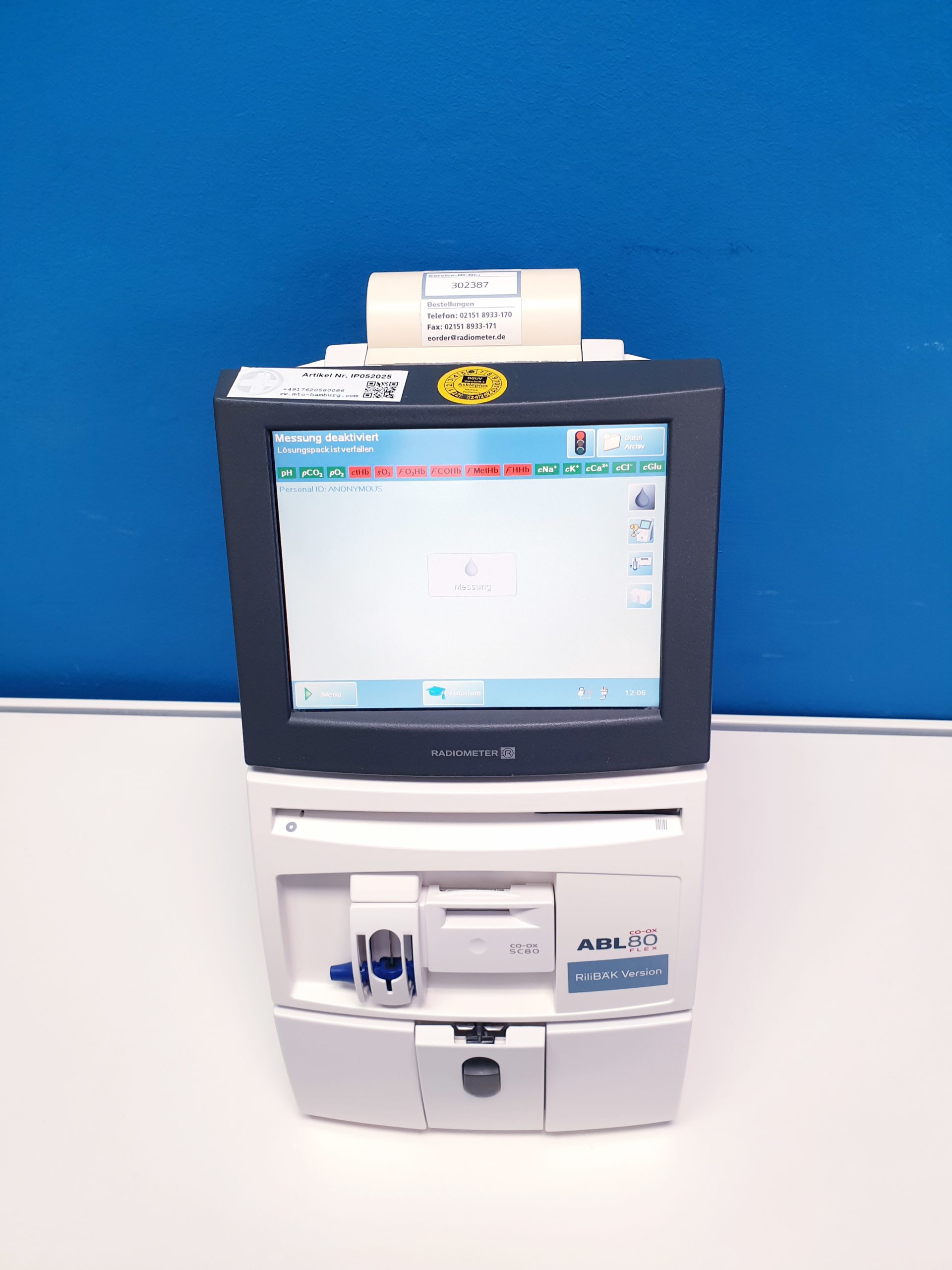 Radiometer ABL80 FLEX CO-OX thumbnail 3
