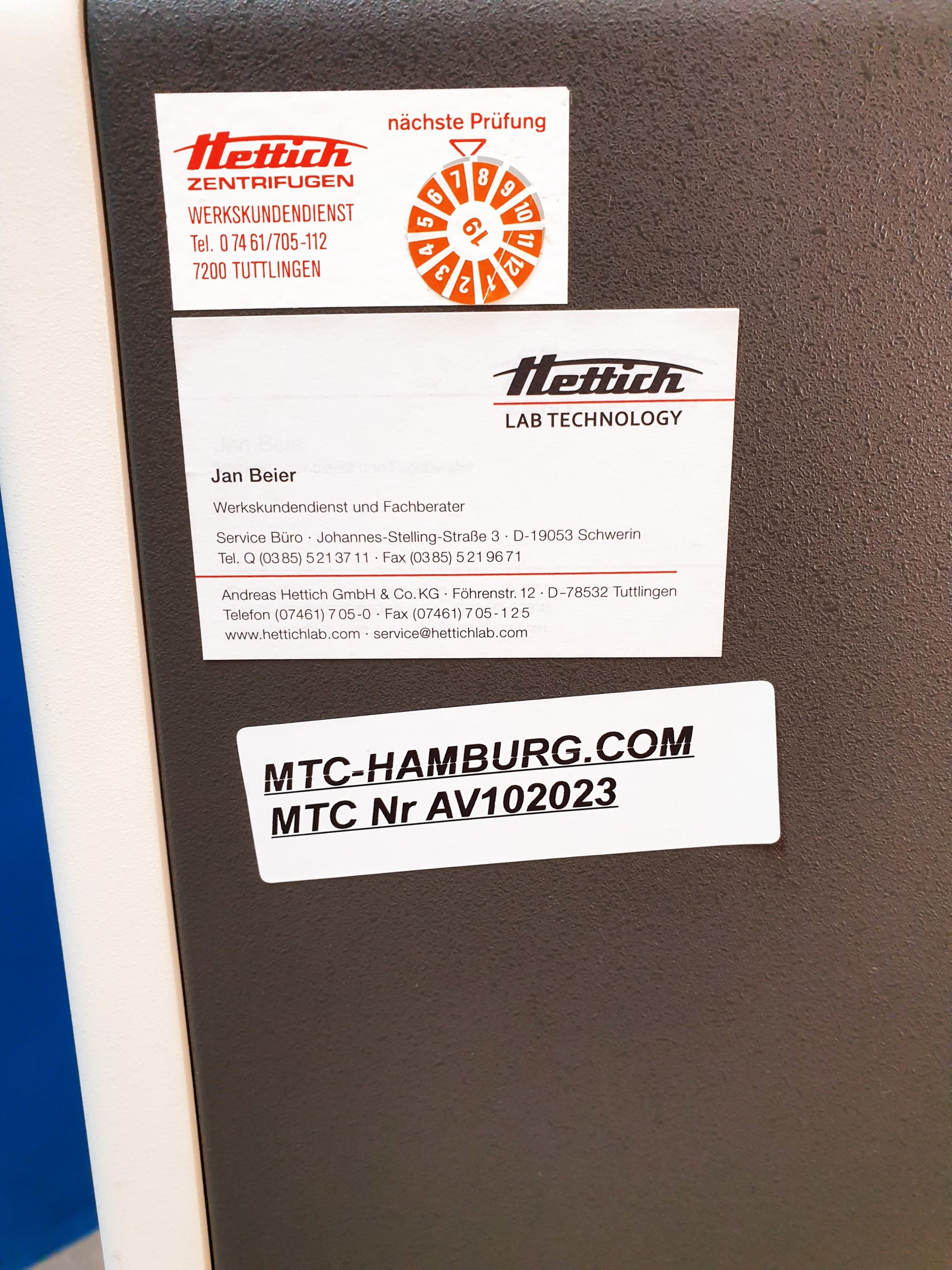 Hettich 4202 4172 Auf Rollen. Standzentrifuge Rotixa thumbnail 10