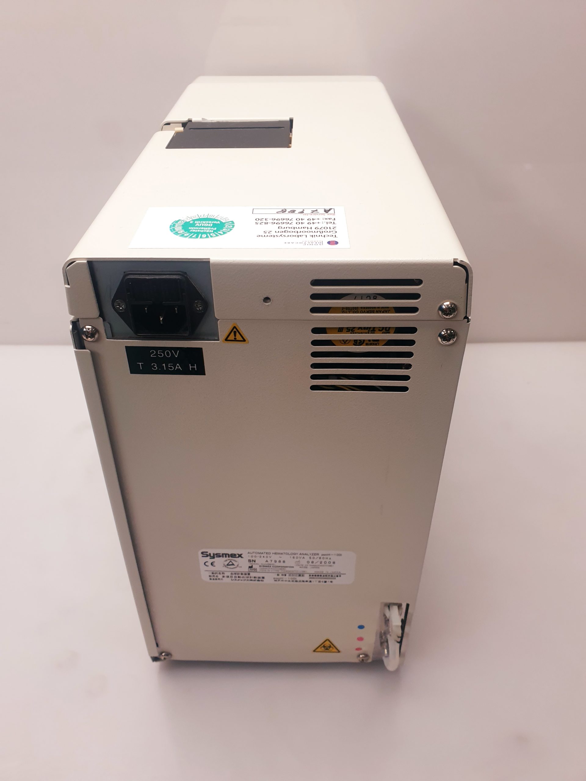 SYSMEX PocH-100i Haematologie-System automated hematology analyzer thumbnail 9