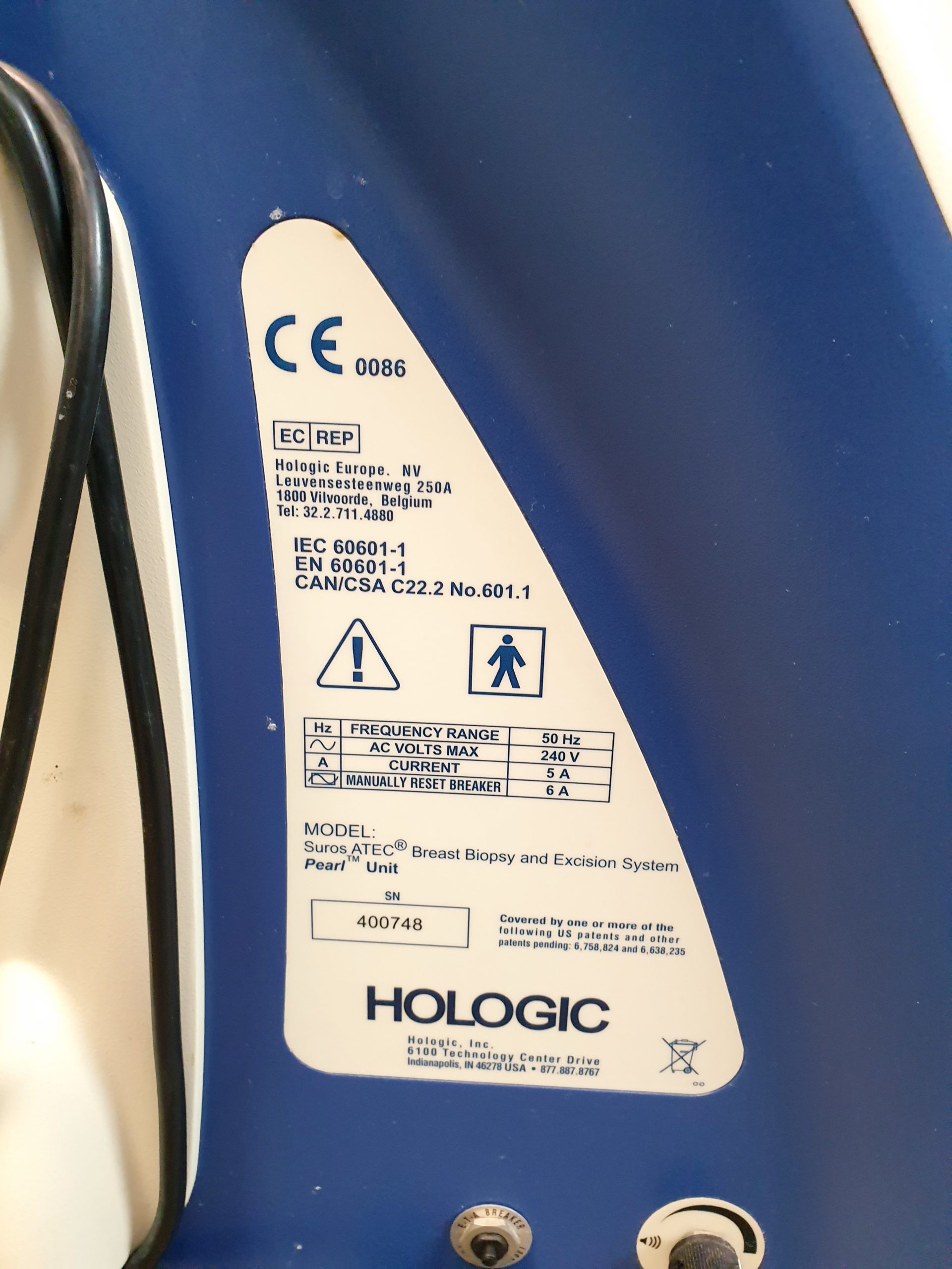 HOLOGIC ATEC Brustbiopsiesystem Suros atec pearl unit thumbnail 20