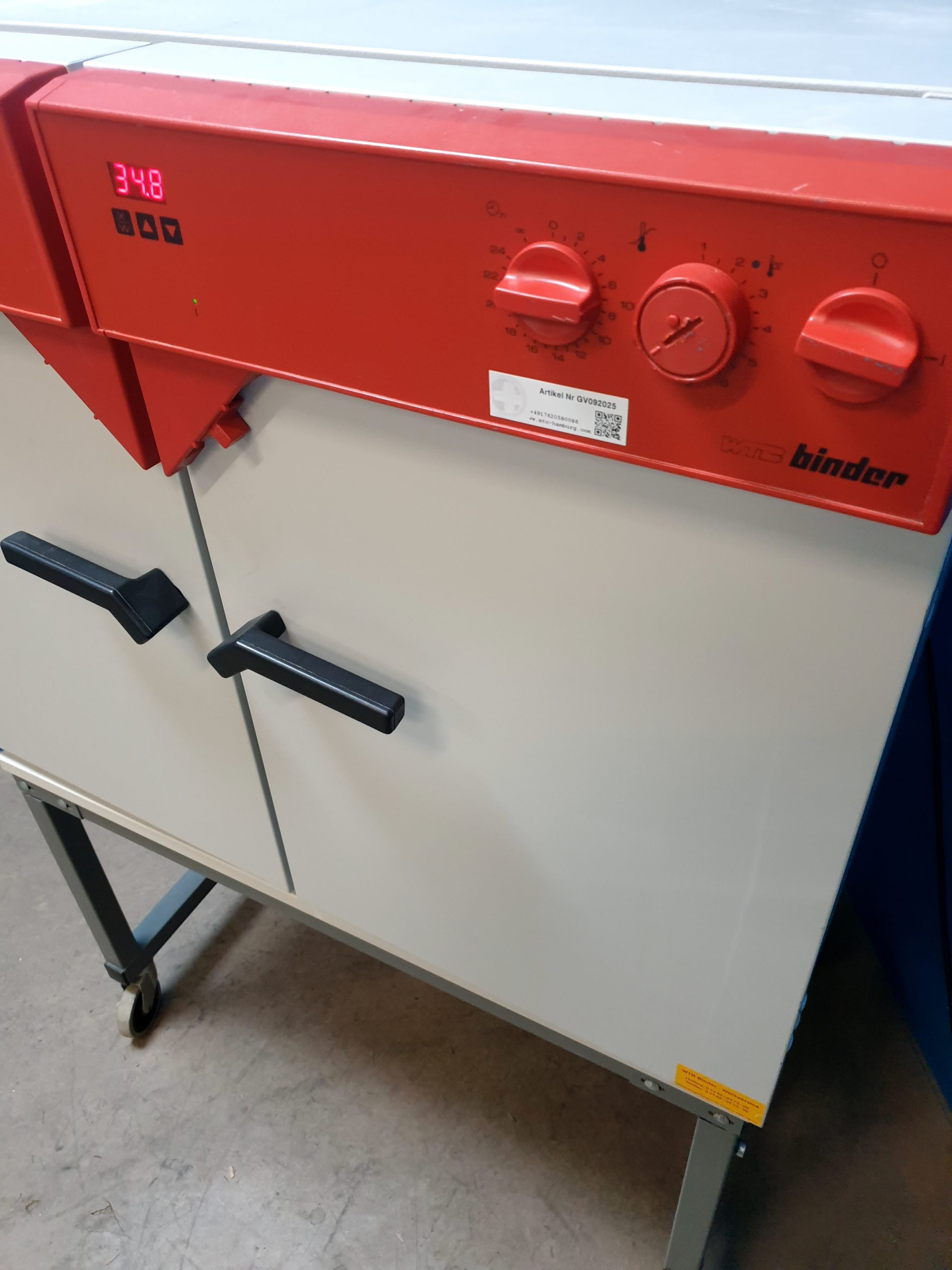 Binder KB 240 KB-240 KB240 Brutschrank Inkubator Wärmeschrank thumbnail 2