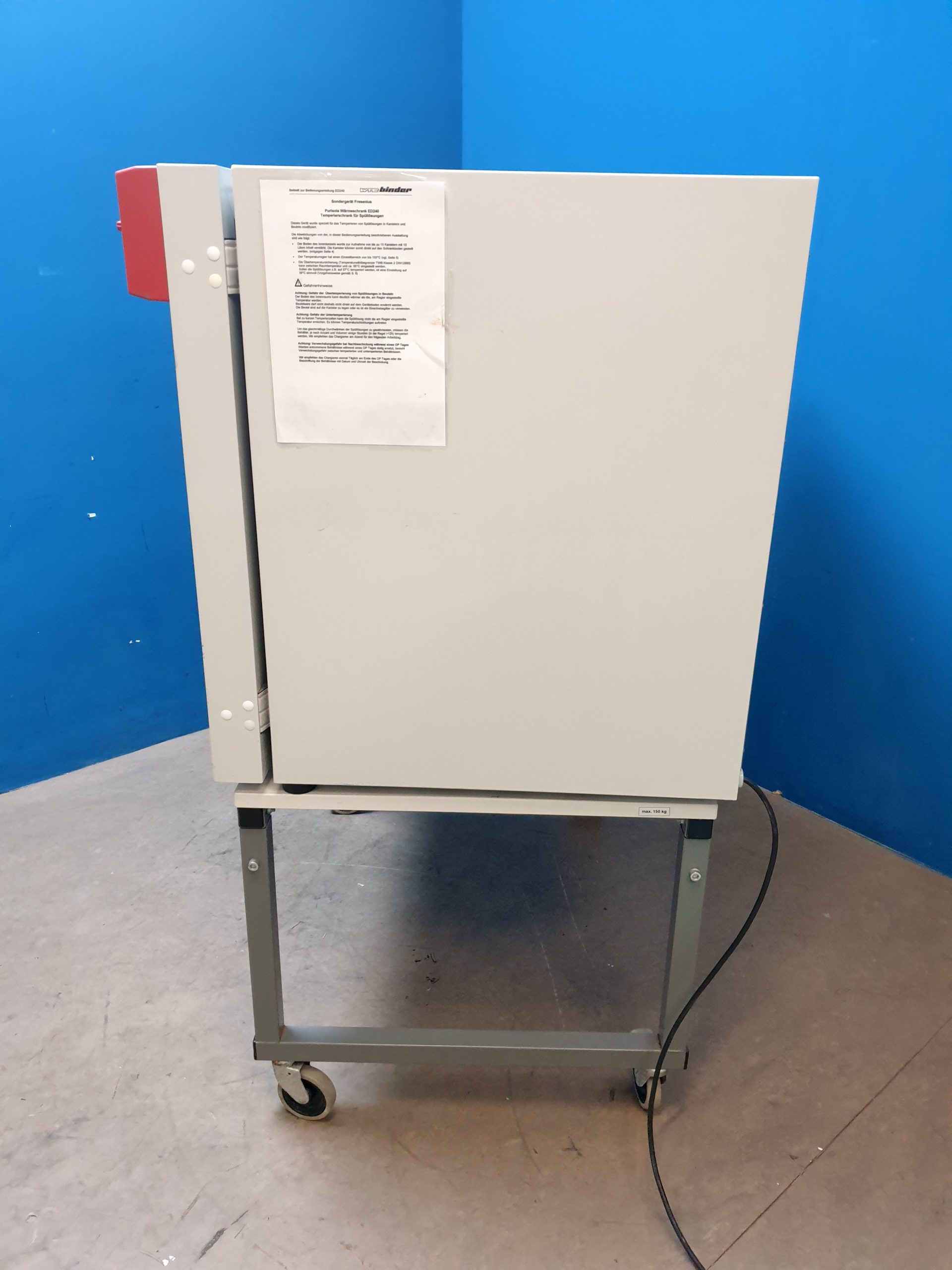 Binder KB 240 KB-240 KB240 Brutschrank Inkubator Wärmeschrank thumbnail 6