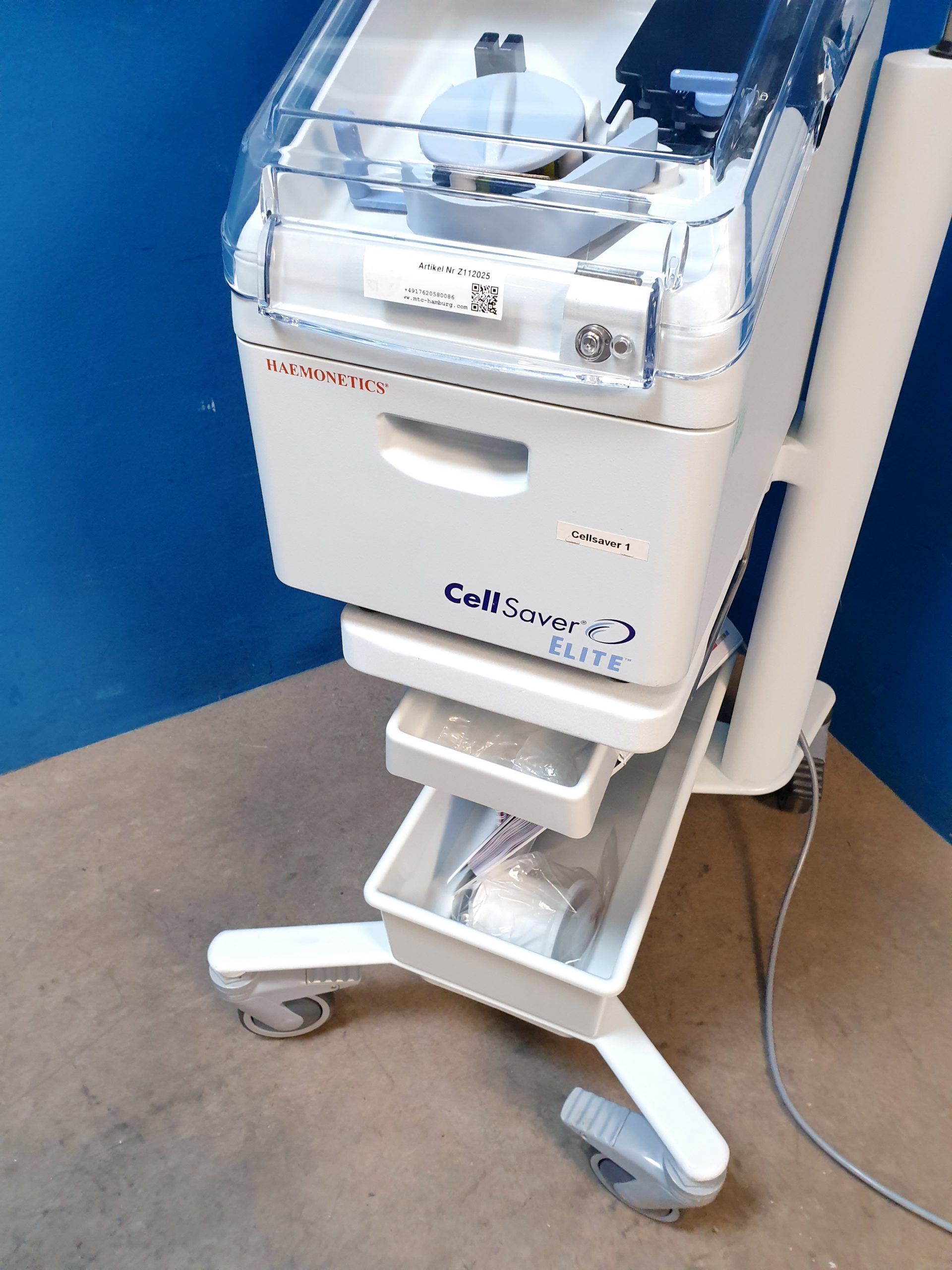 Haemonetics Cell Saver Elite 1 CSE-E medical Systems thumbnail 2