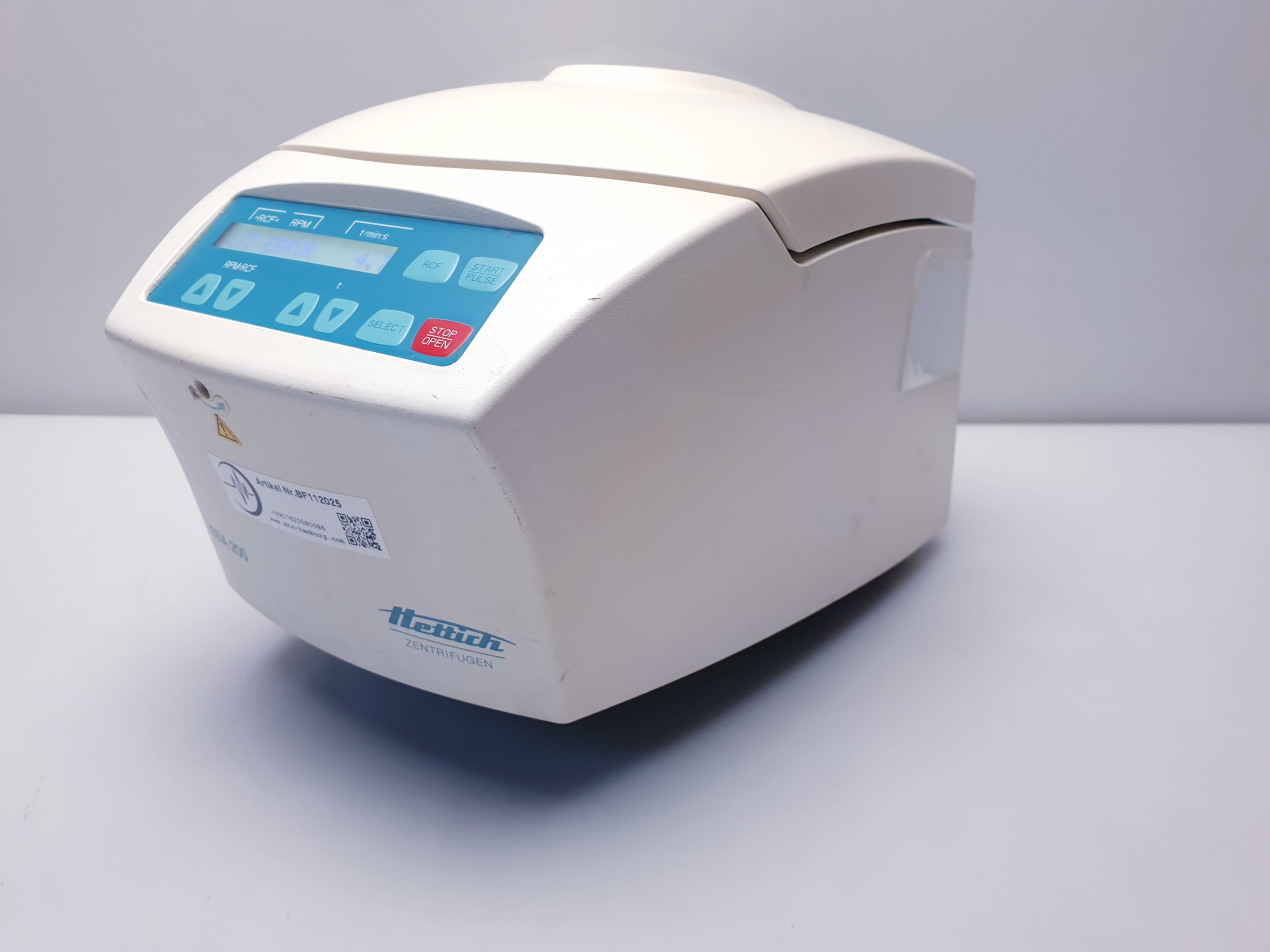 Hettich 1800 EBA 200 – EBA200 Kleinzentrifuge Zentrifuge thumbnail 4