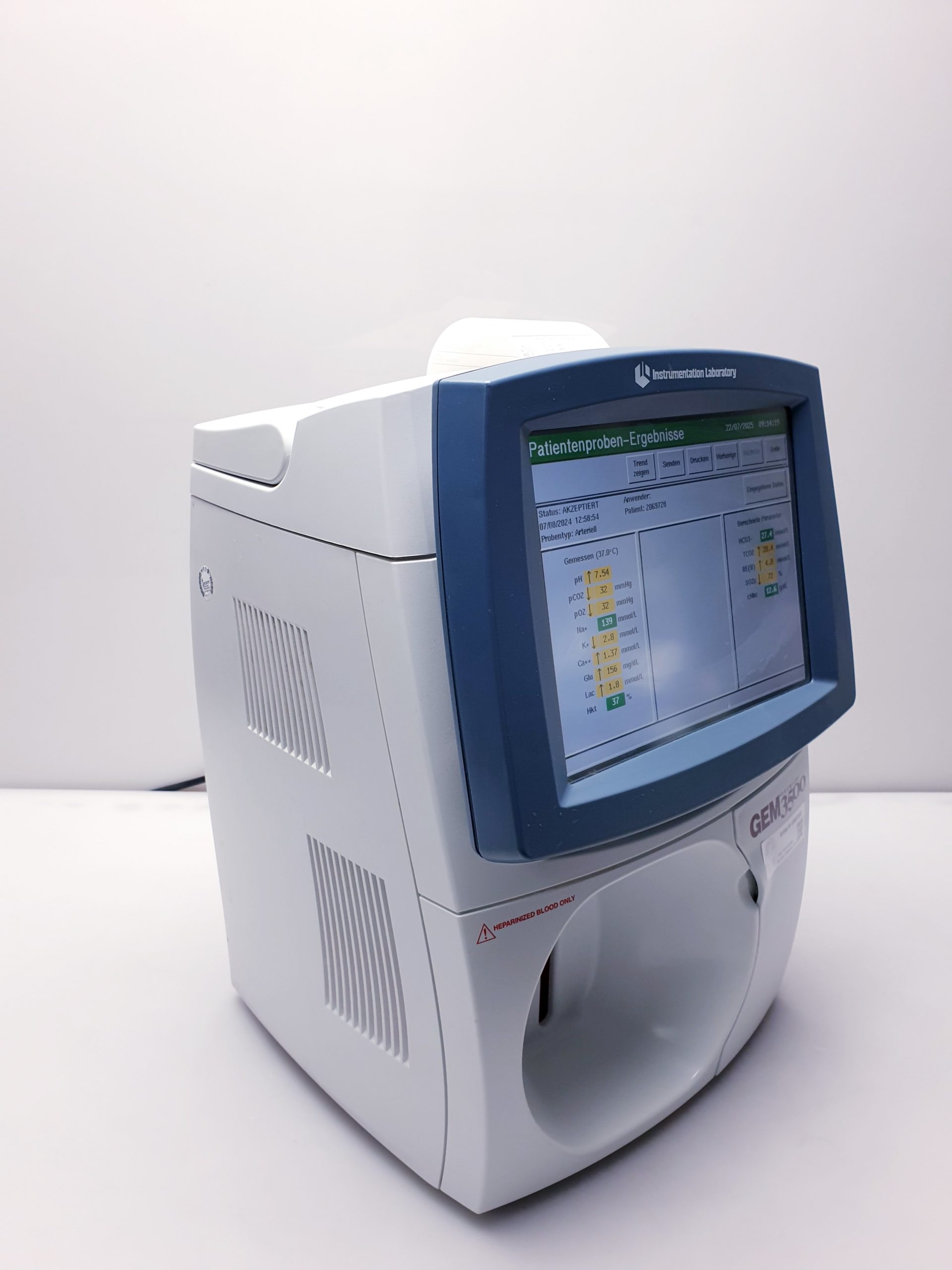 GEM Premier 3500 POC Blood Gas Analyzer thumbnail 7