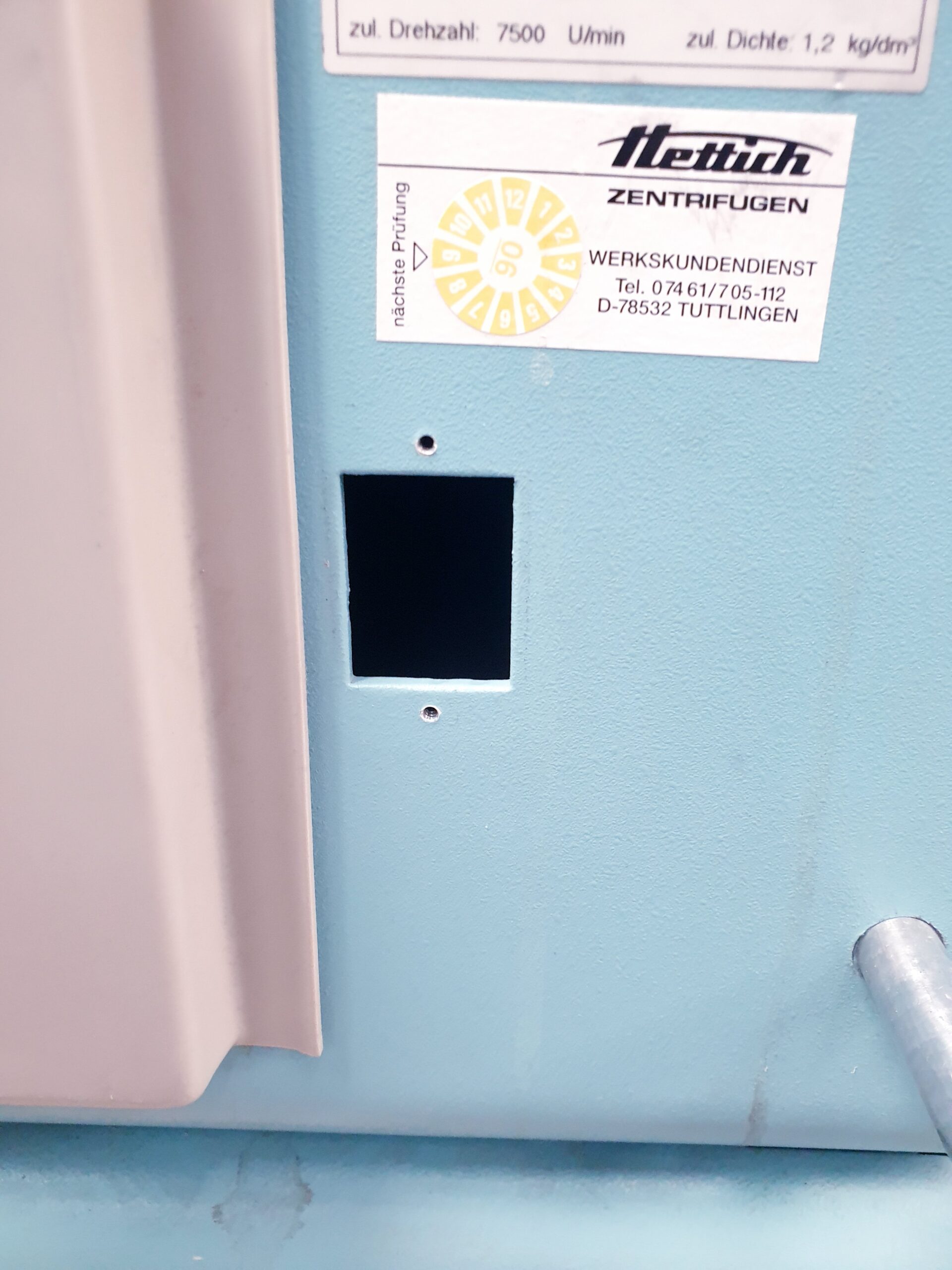Hettich Rotixa 50 RS 4910 Kühlzentrifuge Zentrifuge thumbnail 10