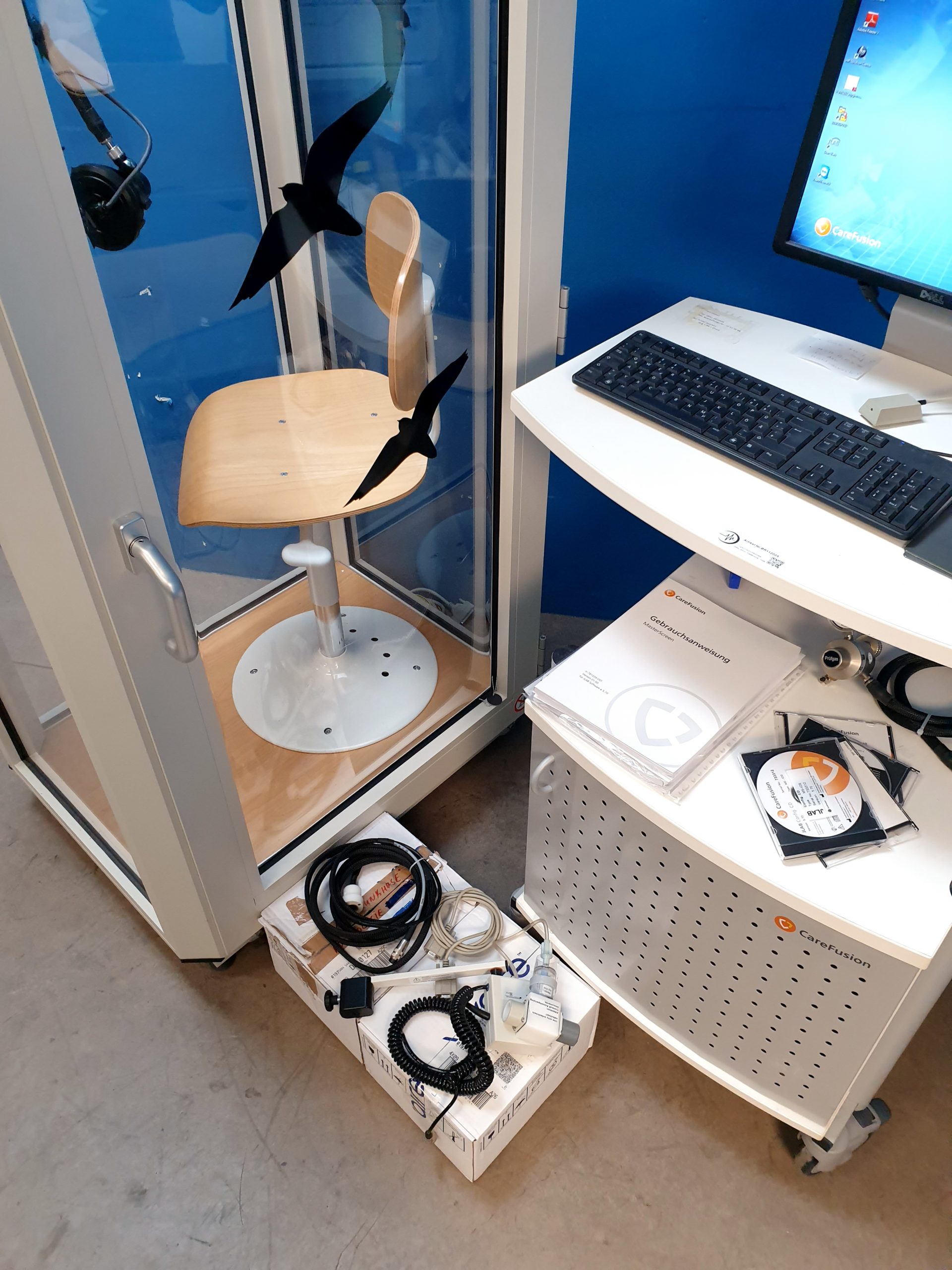 Carefusion Master Screen Body Diff Startlap Body Plethysmographe VIASYS 720252+ Calibration Pump 1L thumbnail 3