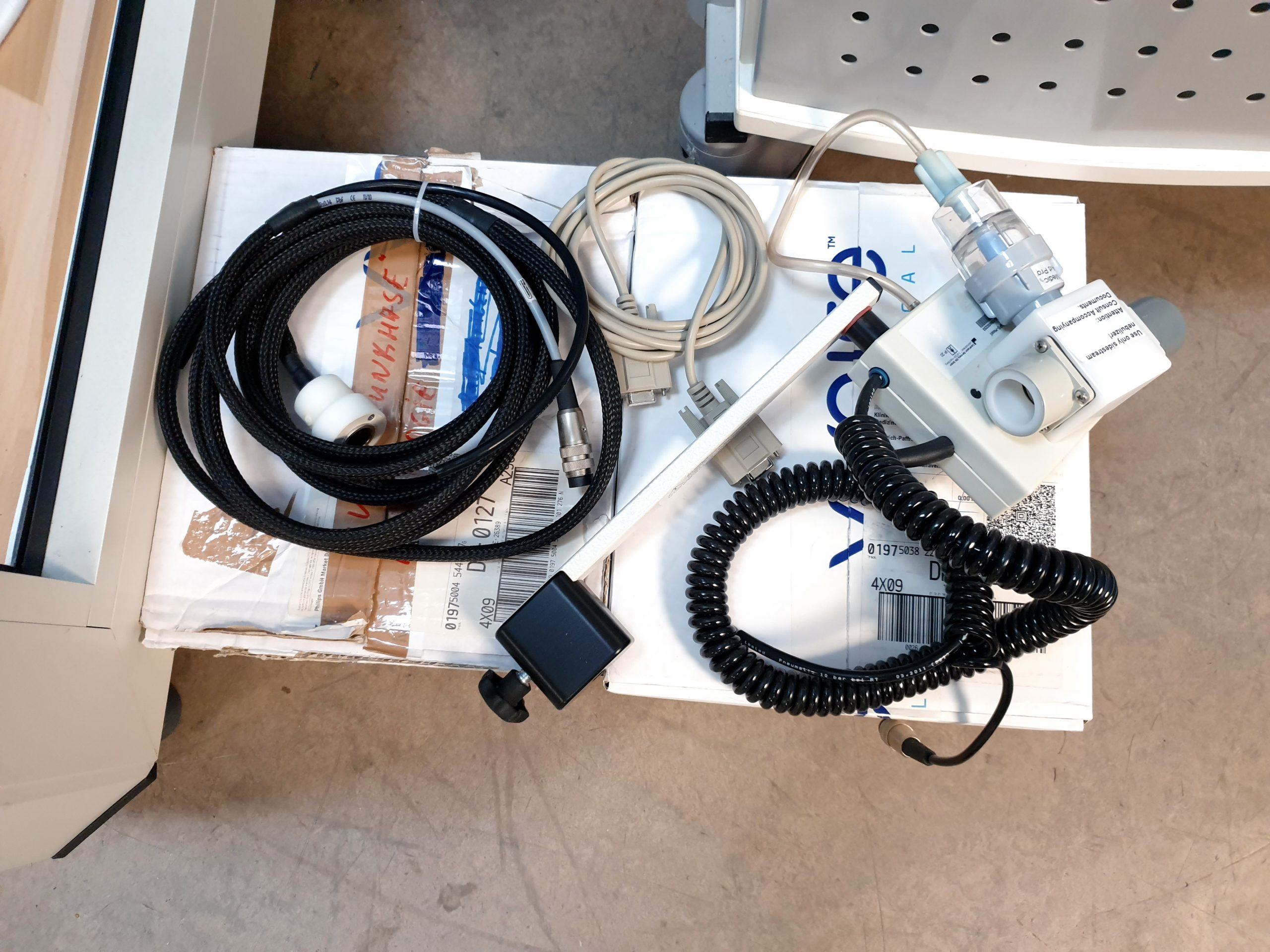 Carefusion Master Screen Body Diff Startlap Body Plethysmographe VIASYS 720252+ Calibration Pump 1L thumbnail 10