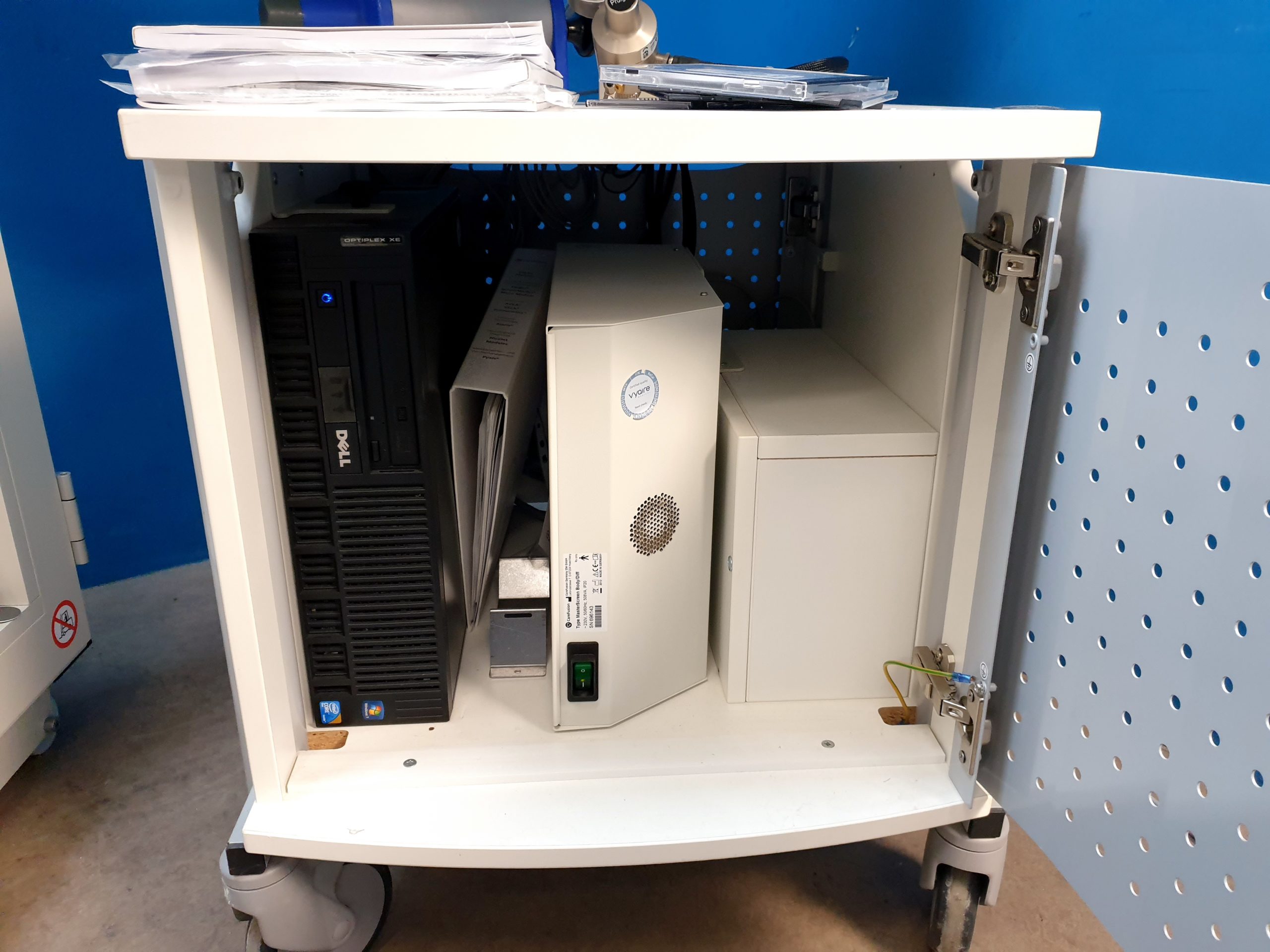 Carefusion Master Screen Body Diff Startlap Body Plethysmographe VIASYS 720252+ Calibration Pump 1L thumbnail 14
