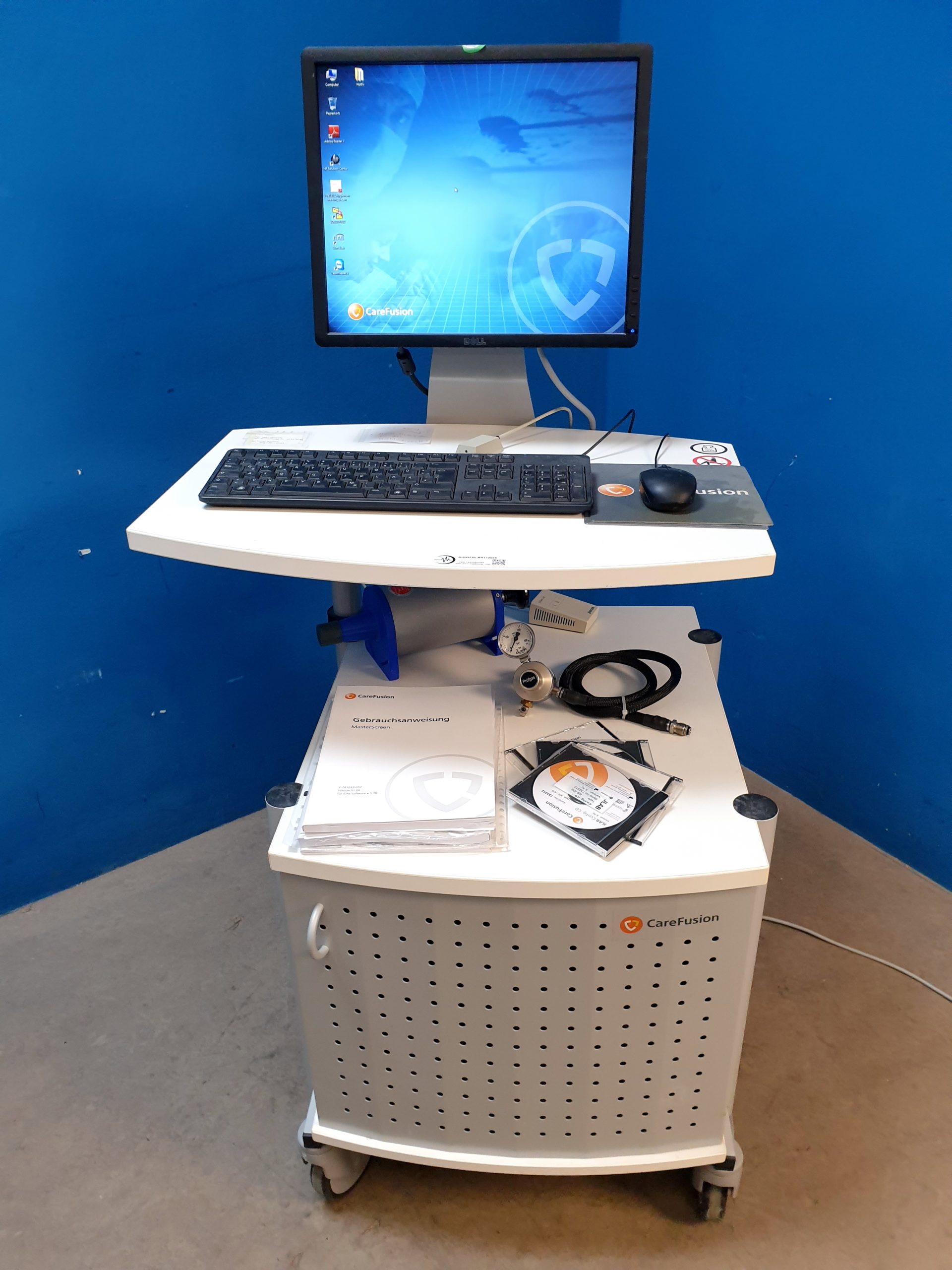 Carefusion Master Screen Body Diff Startlap Body Plethysmographe VIASYS 720252+ Calibration Pump 1L thumbnail 16