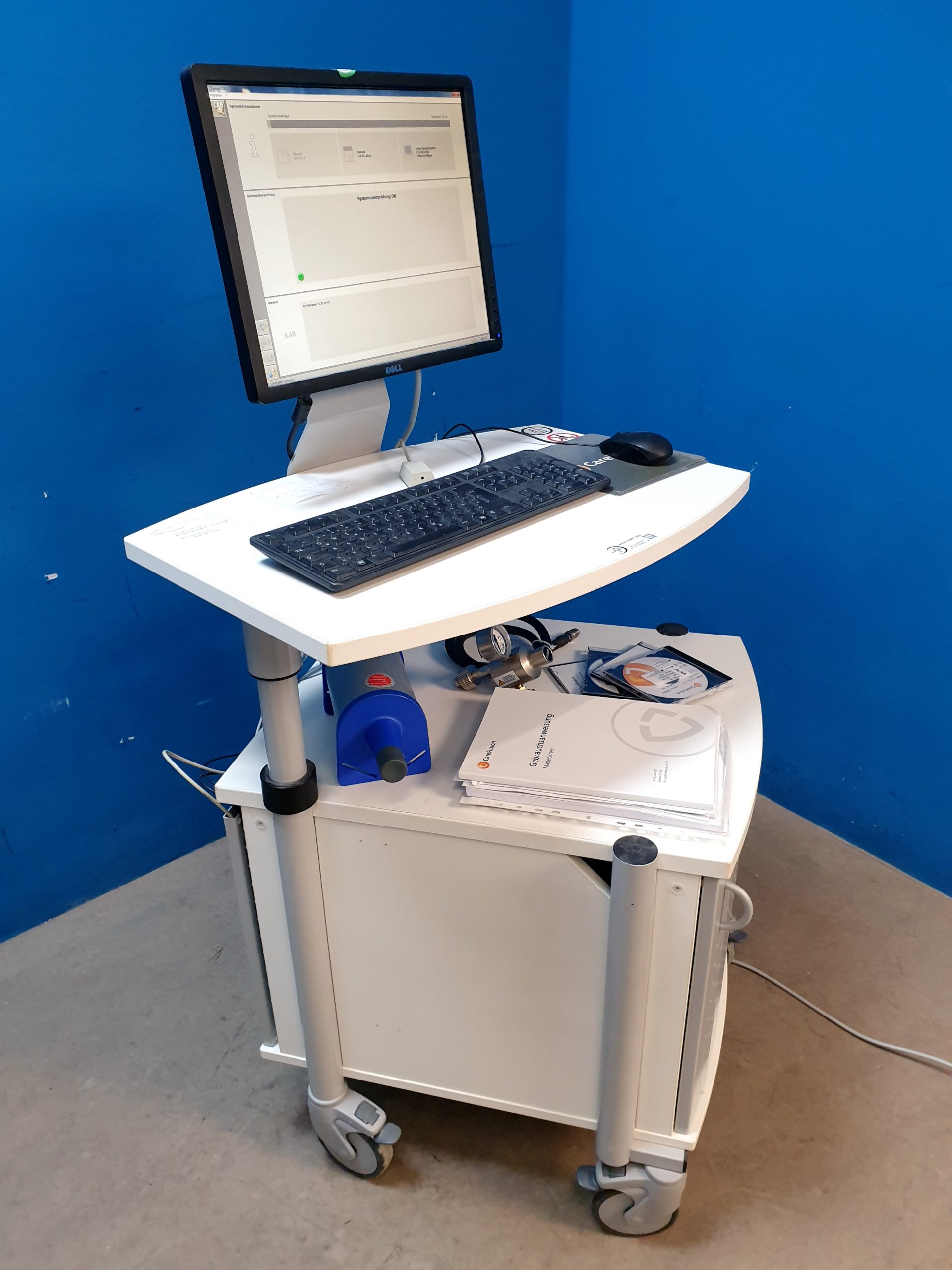 Carefusion Master Screen Body Diff Startlap Body Plethysmographe VIASYS 720252+ Calibration Pump 1L thumbnail 17