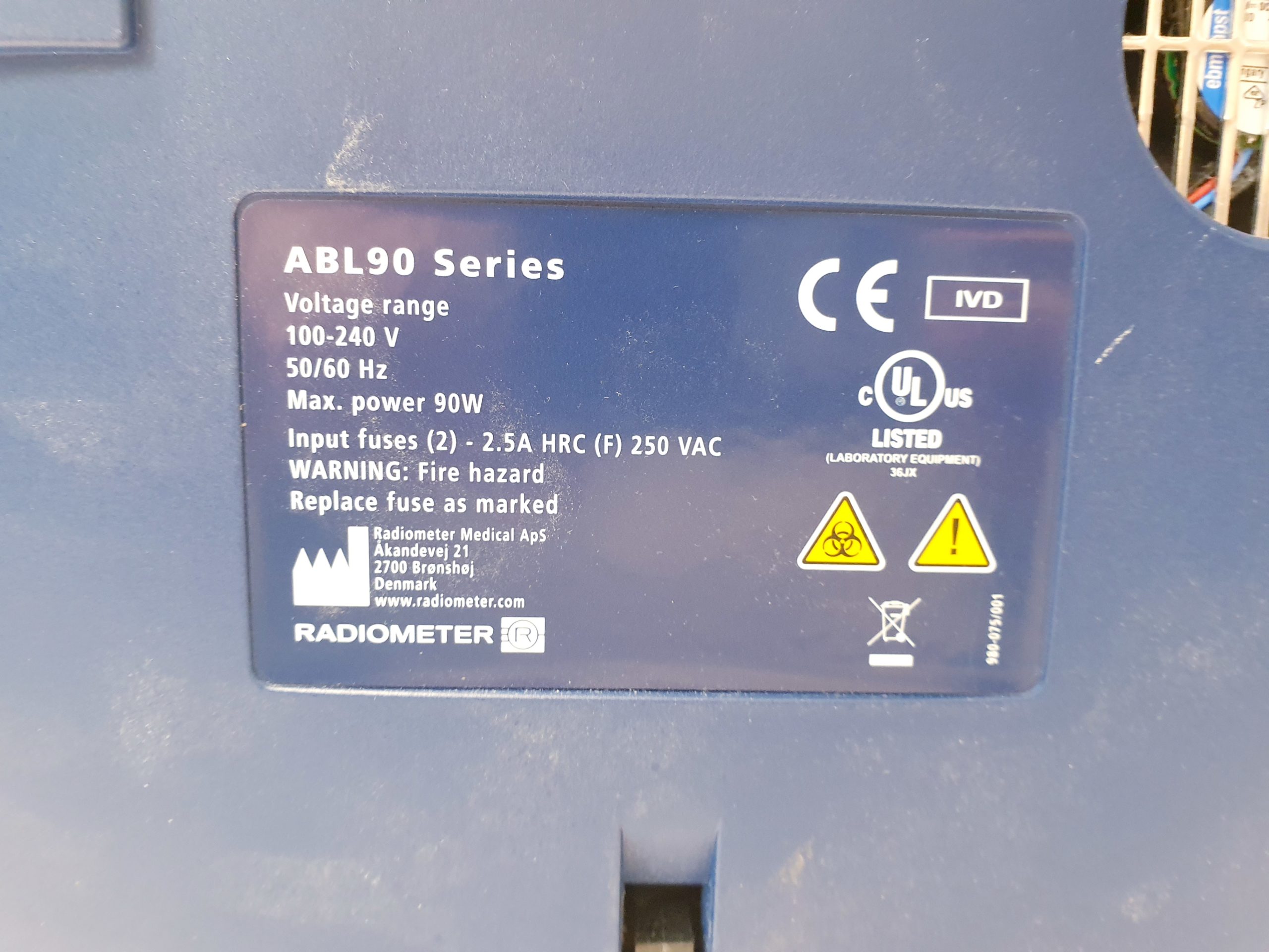 Radiometer Typ ABL90 flex Blutgasanalysegerät thumbnail 10