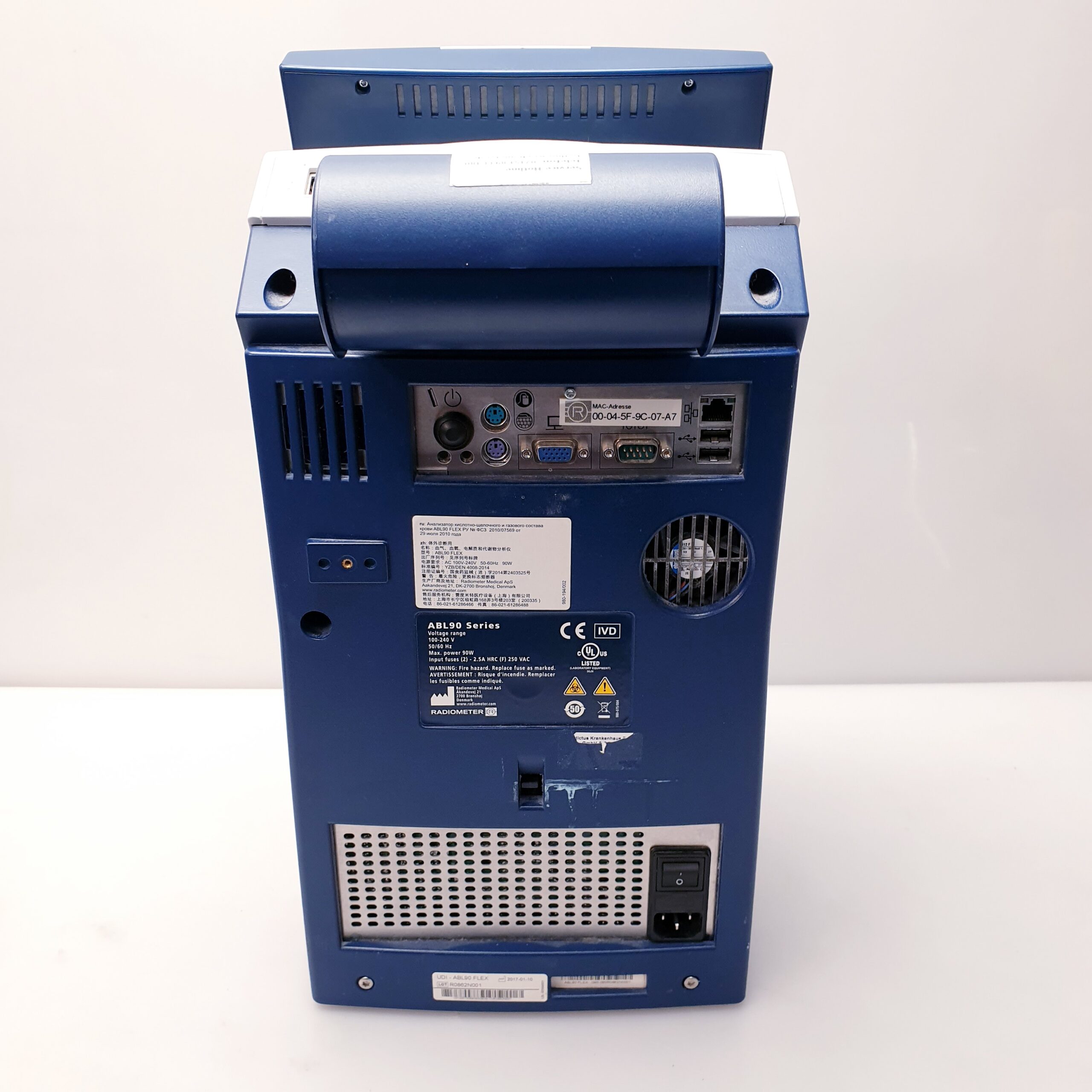 Radiometer Typ ABL90 flex Blutgasanalysegerät thumbnail 15