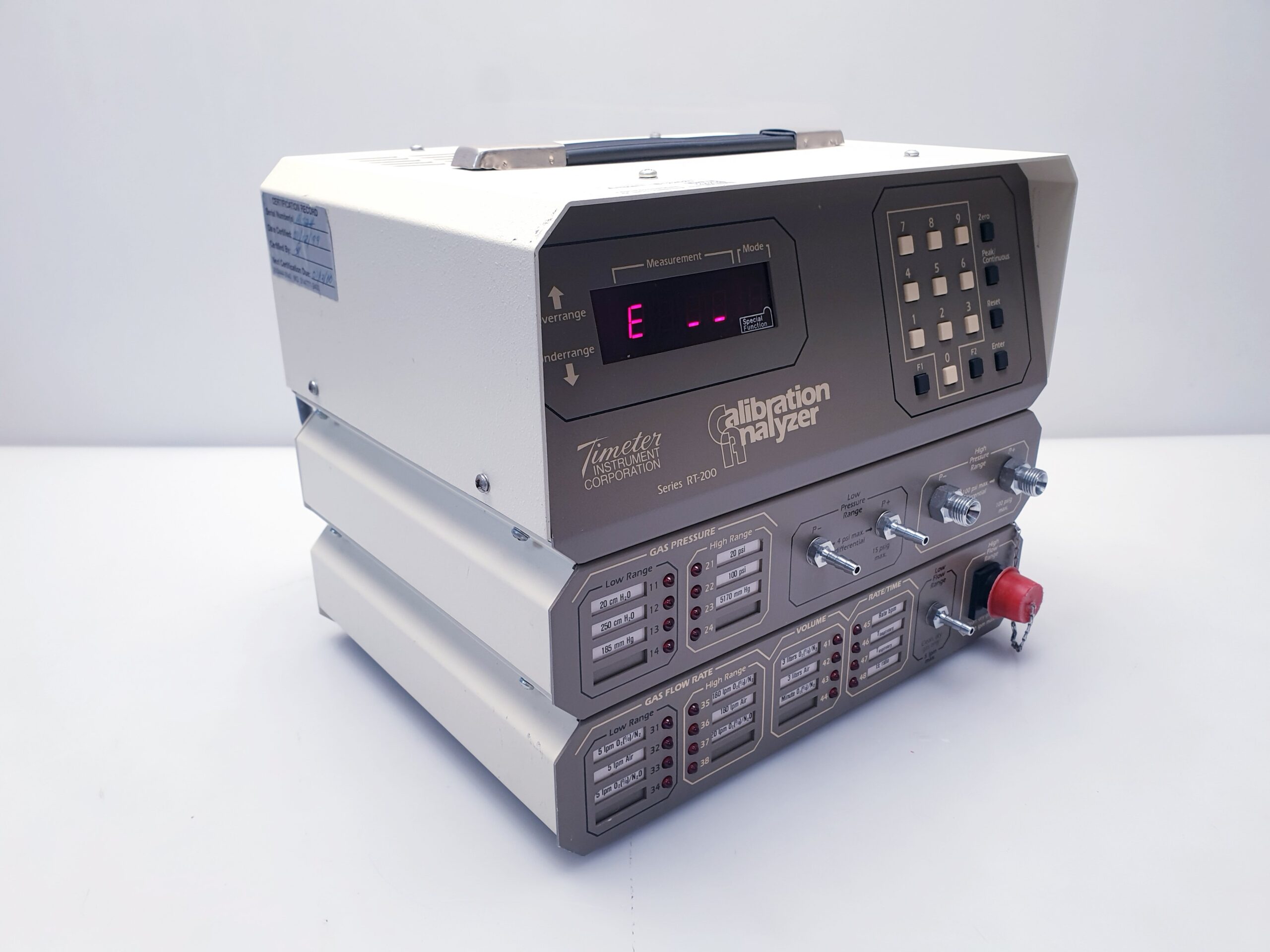 Timeter Instrument RT-200 Calibration Analyzer Messgerät thumbnail 7